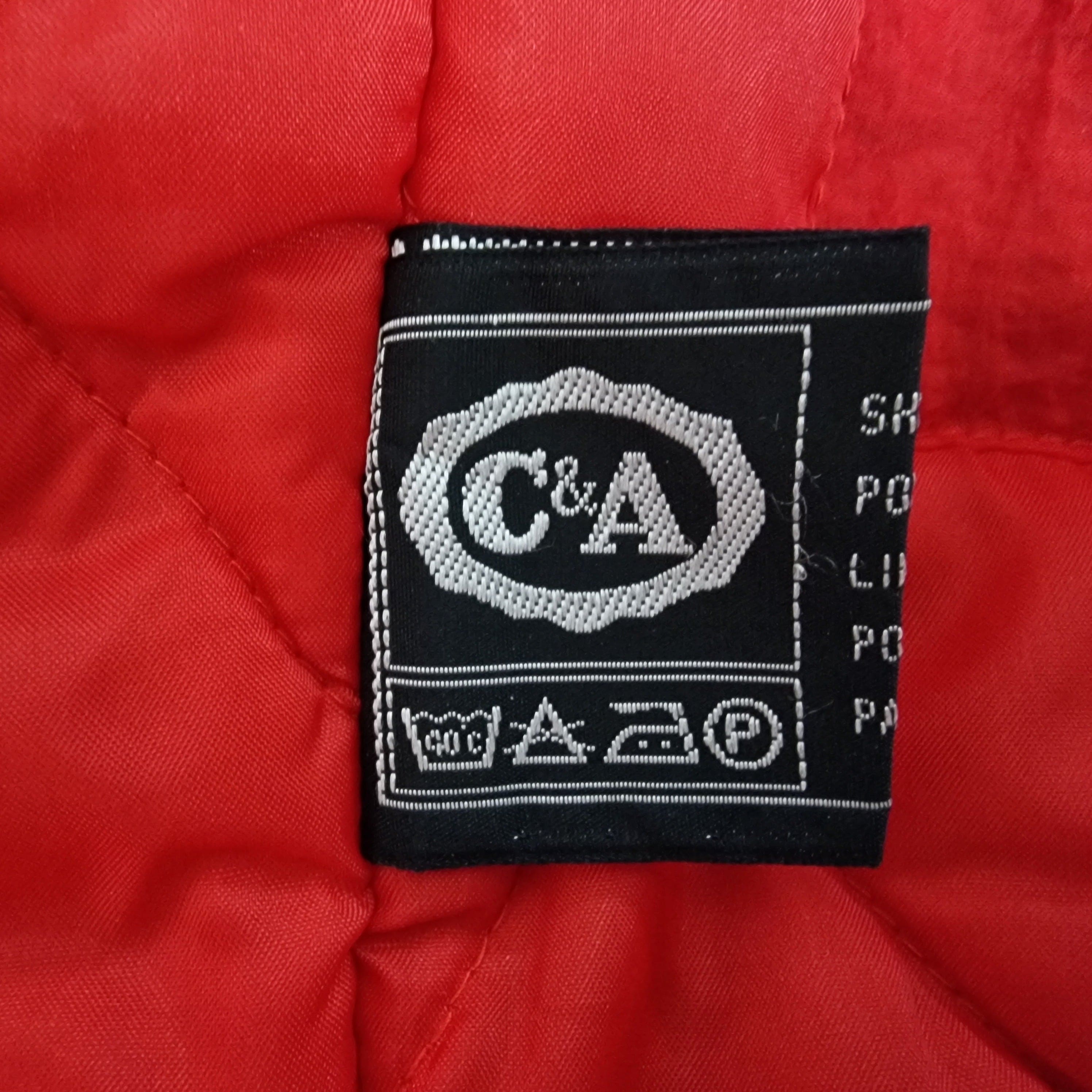 C&A Avanti Red Flight Jacket UK Large - Coat - 10 - 3326