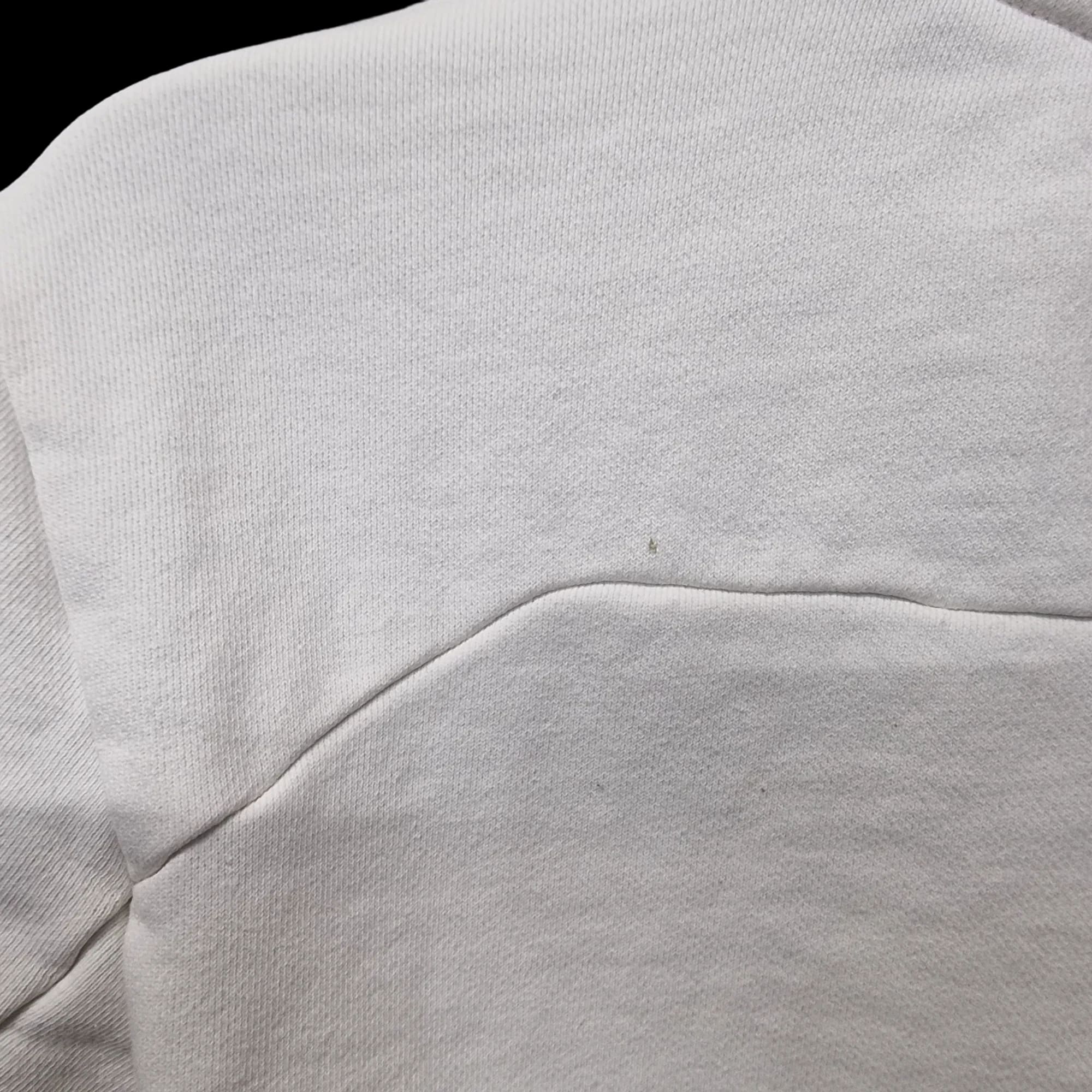 Calvin Klein Unisex White Crew Neck Jumper UK Small