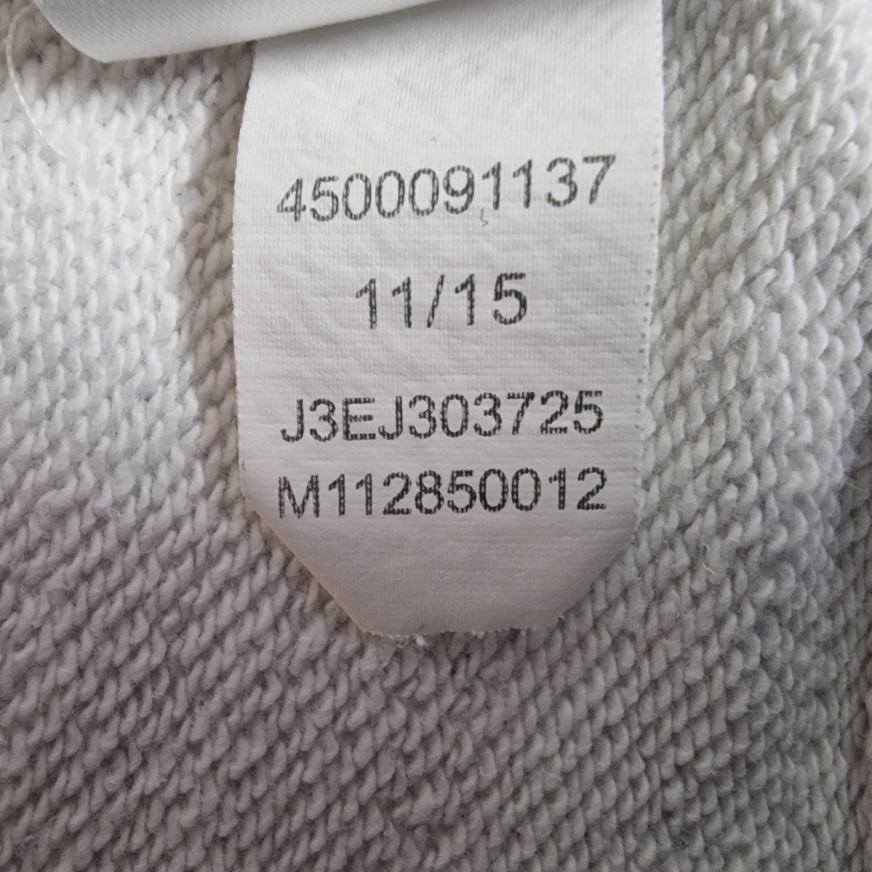 Calvin Klein Unisex White Crew Neck Jumper UK Small