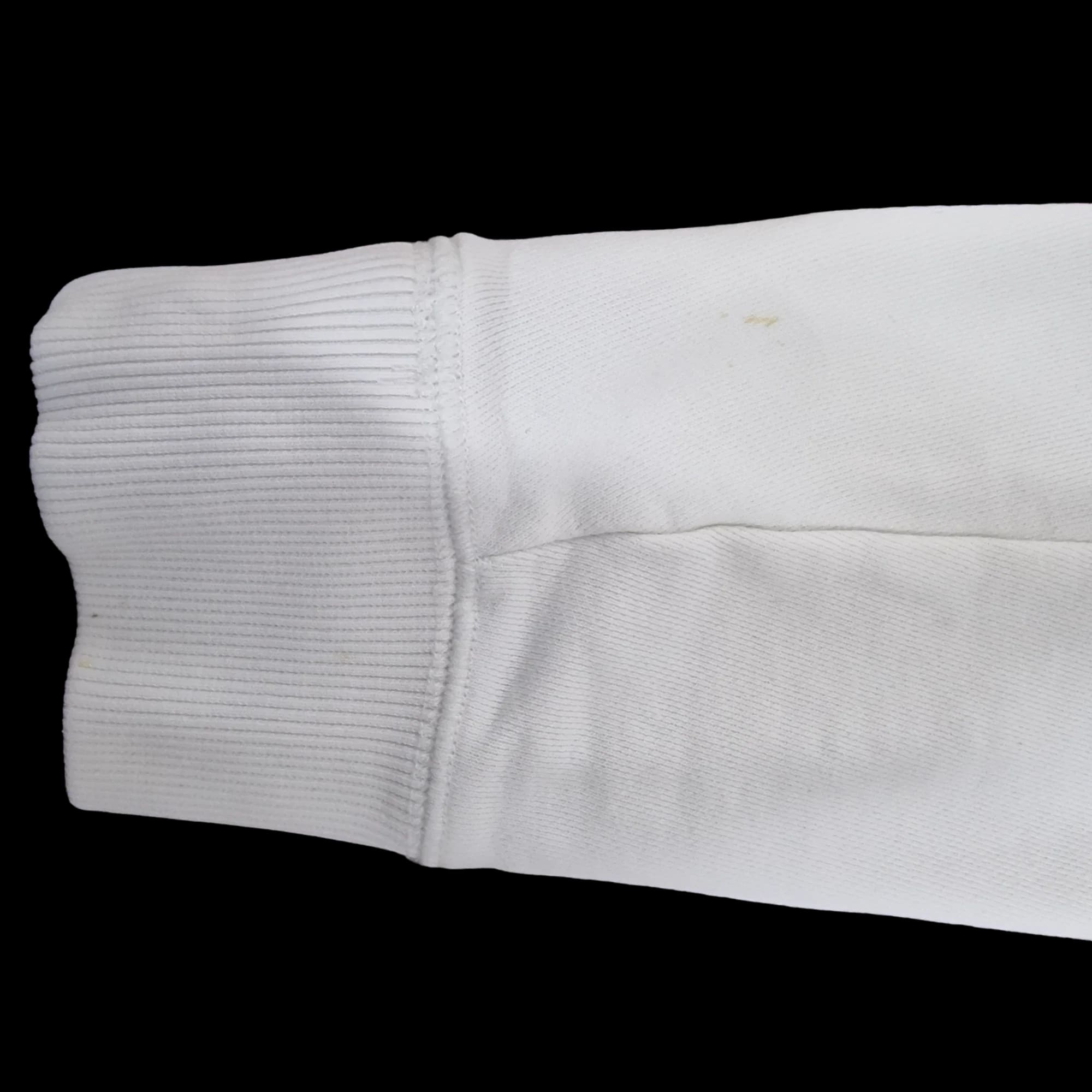 Calvin Klein Unisex White Crew Neck Jumper UK Small