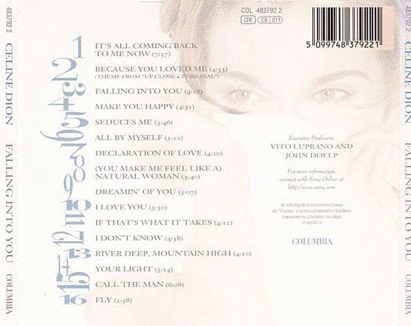 Celine Dion* - Falling Into You (cd Album)- Preloved - CD