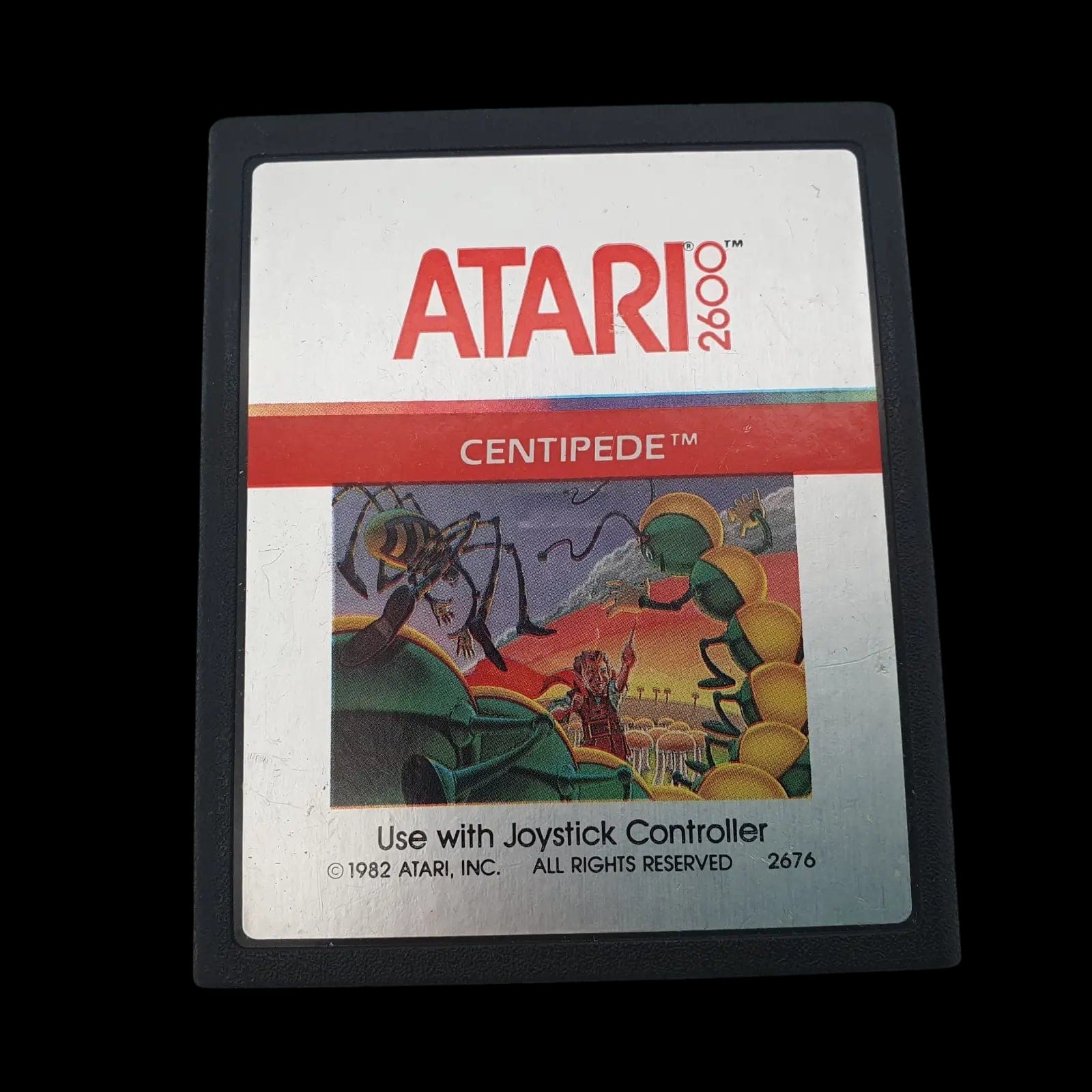 Centipede 2676 Atari 2600 Avs 1982 Video Game Vintage