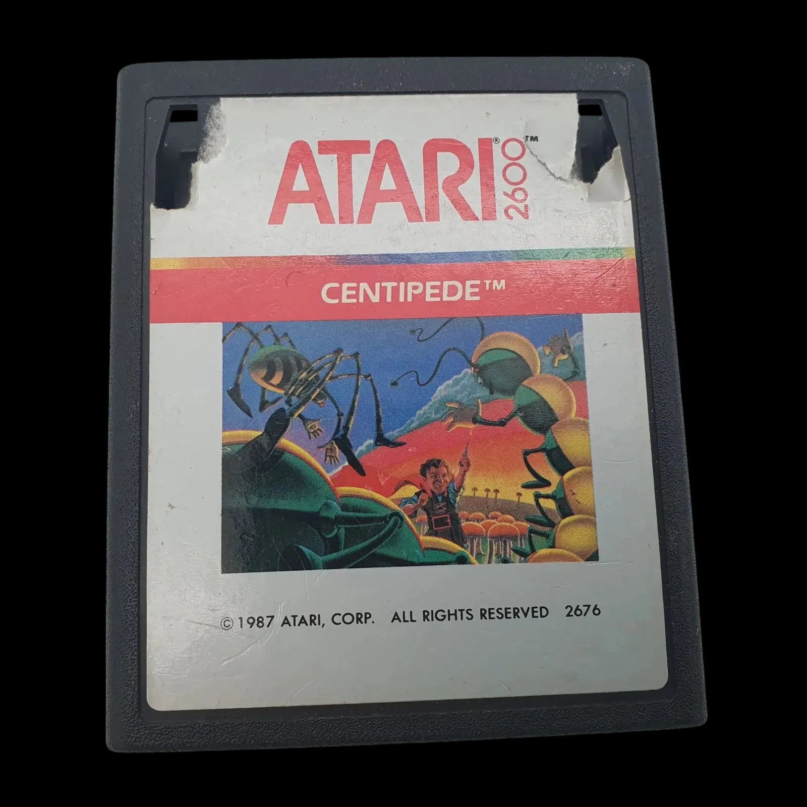 Centipede 2676 Atari 2600 Avs 1987 Video Game Vintage