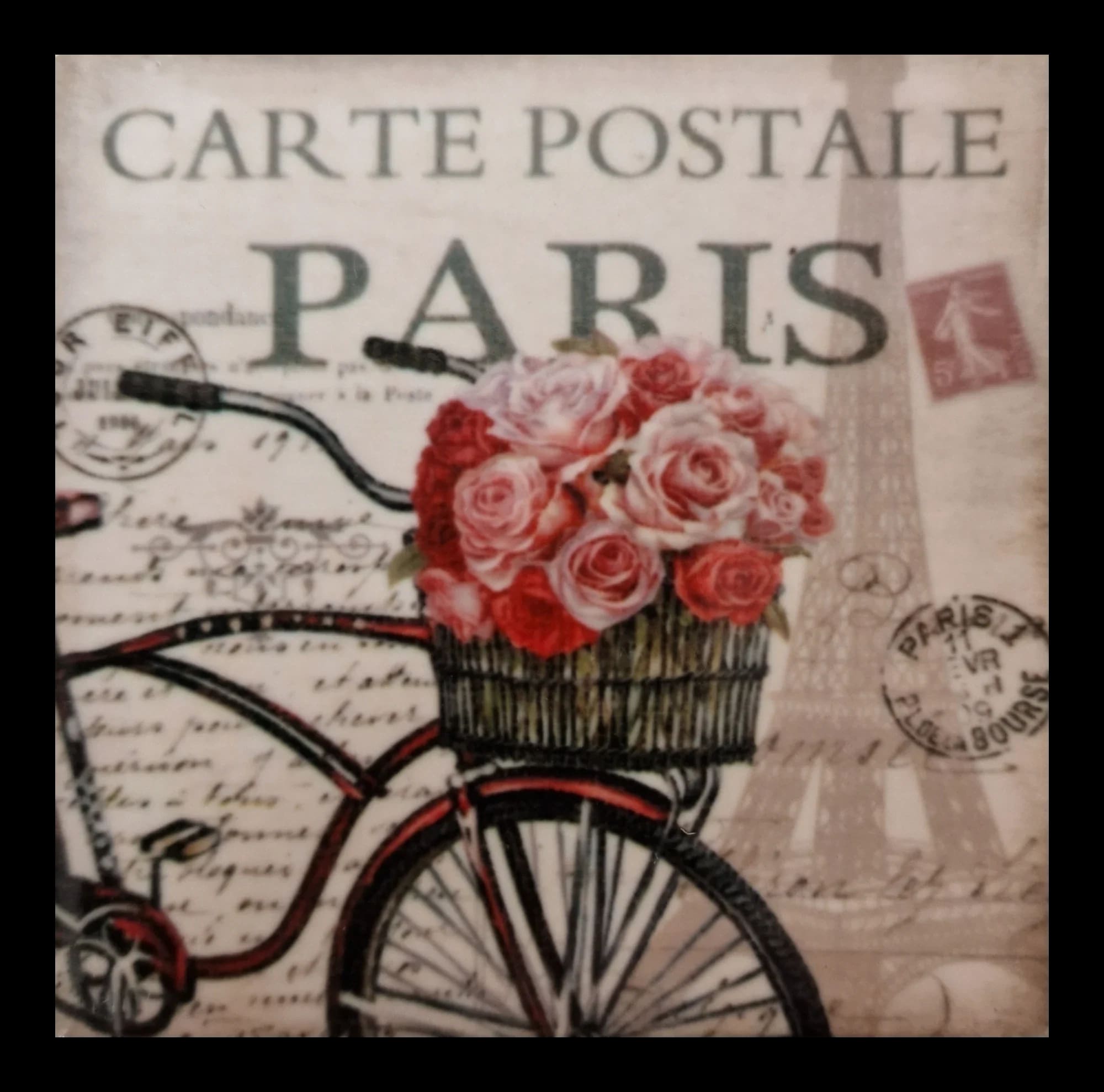 Ceramic Carte Postale Coasters - 4 - 2707