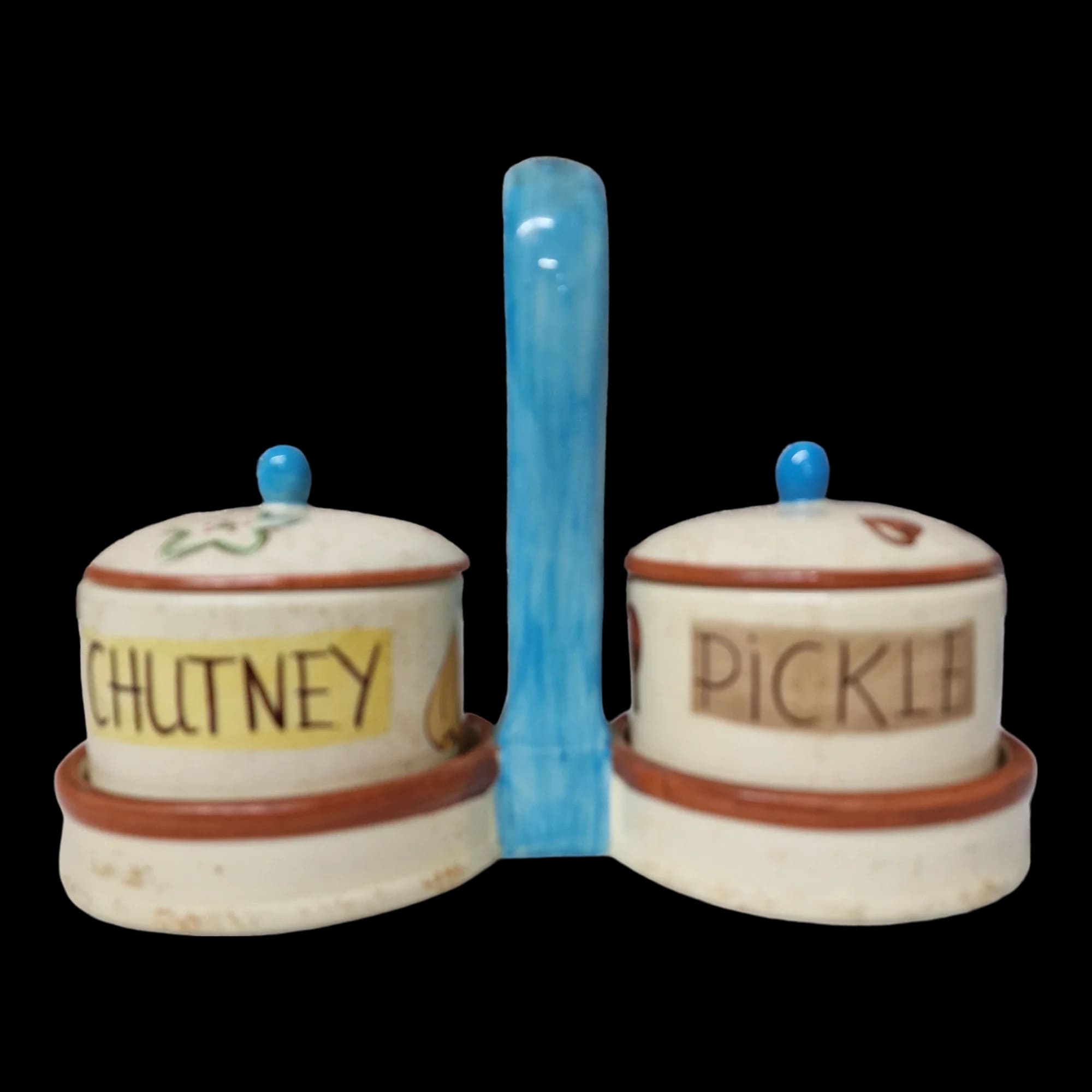 Ceramic Chutney & Pickle Condiments Pots - Rayware Homeware