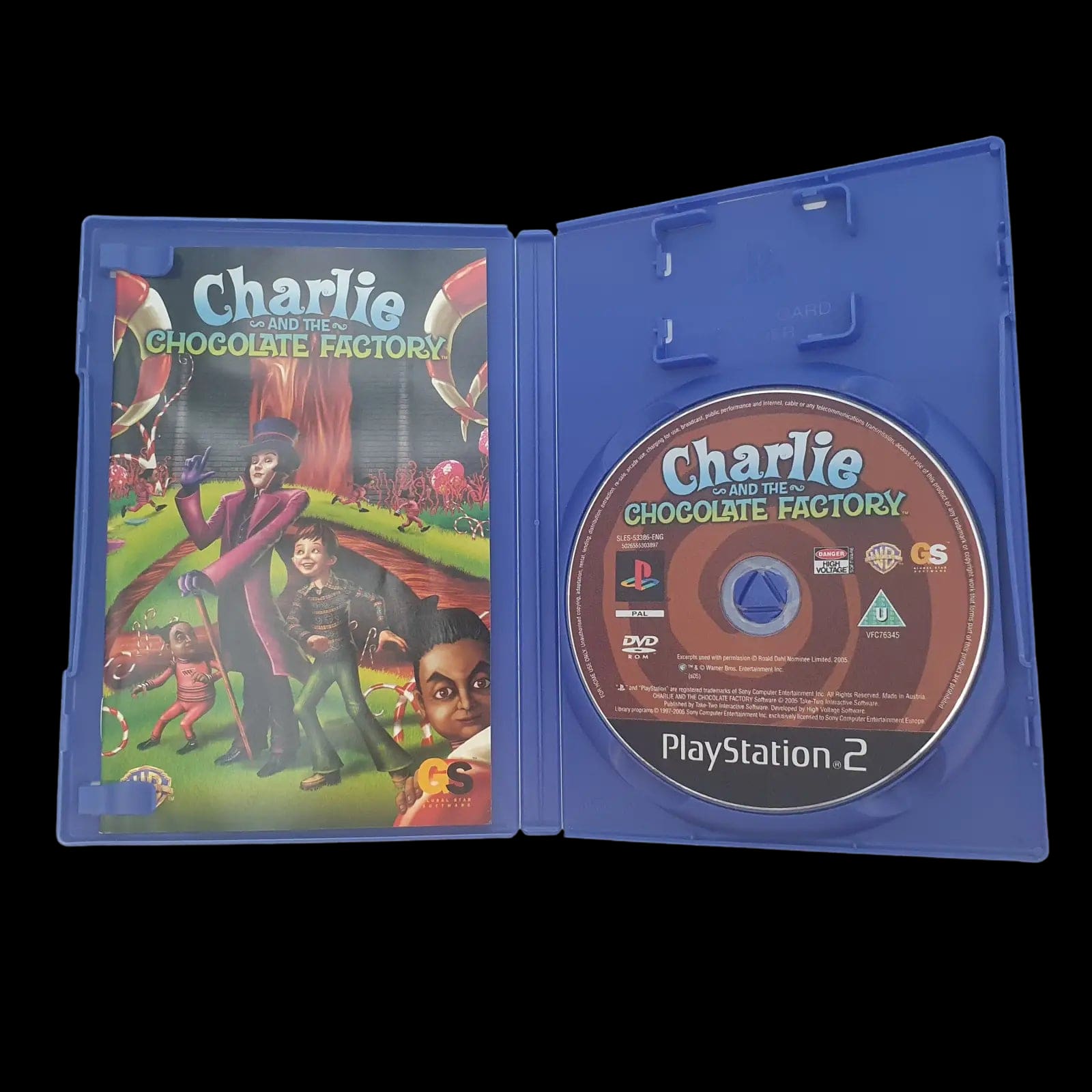 Charlie And The Chocolate Factory Sony Playstation 2 Ps2