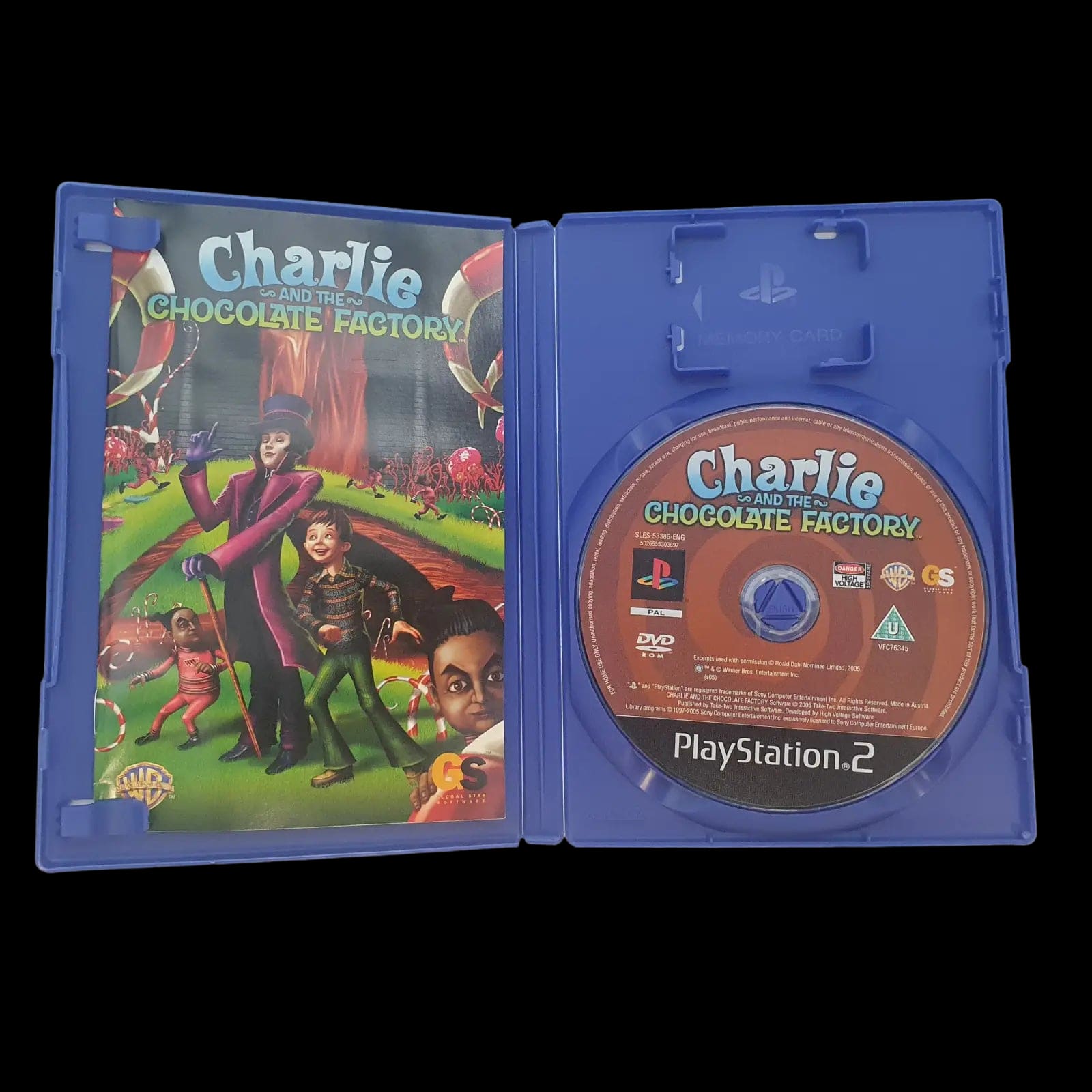 Charlie And The Chocolate Factory Sony Playstation 2 Ps2