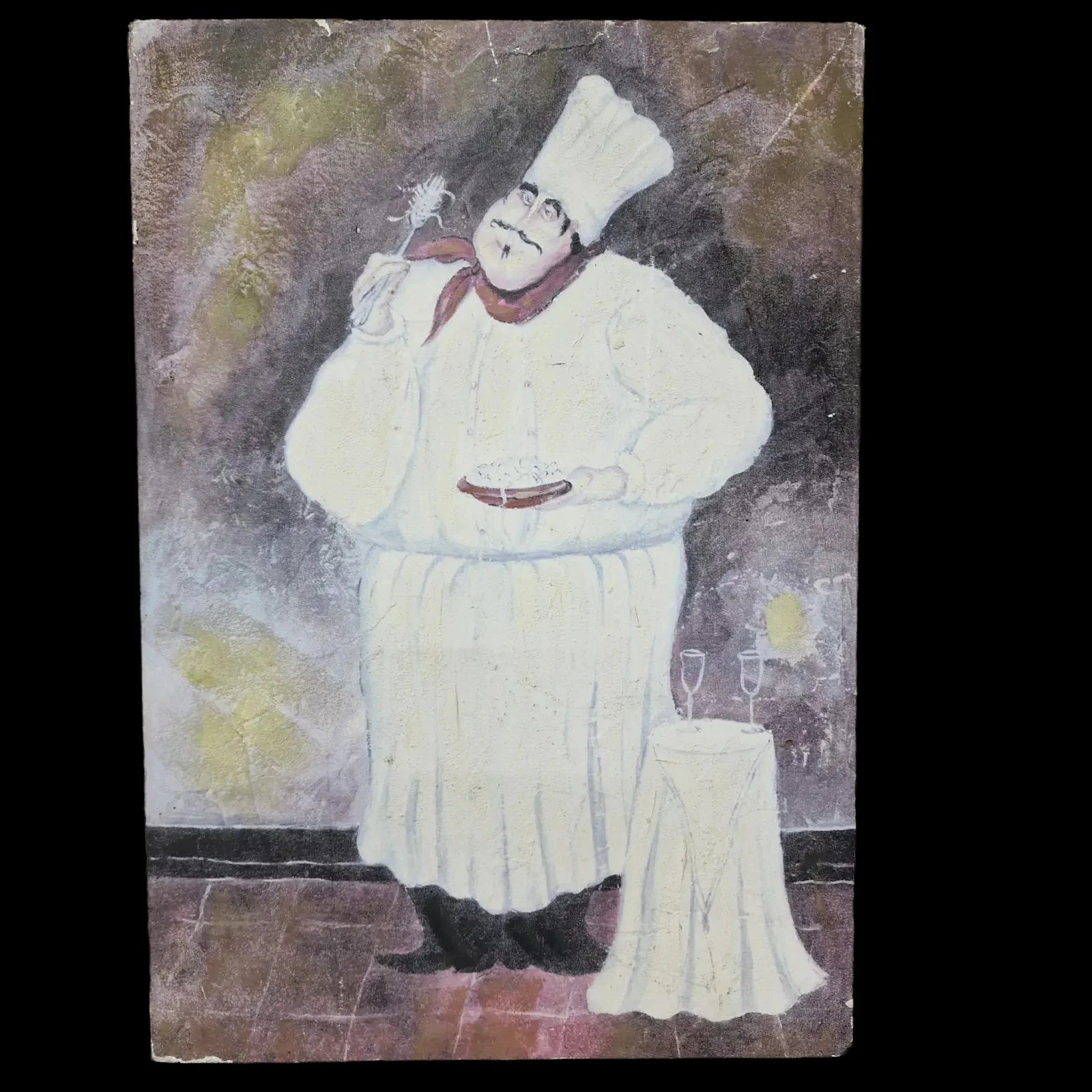 Chef Picture Wall Art Kitchen Restaurant Cafe - Pictures