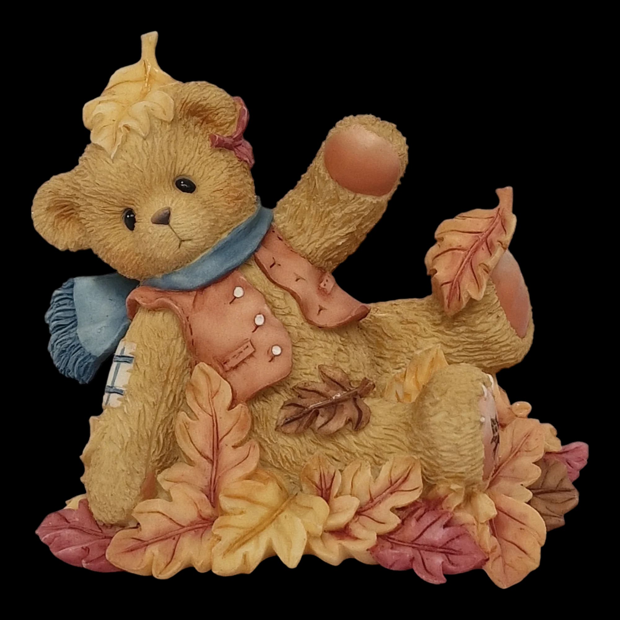 Cherished Teddies Nathan Leave Your Worries Behind Ceramic
