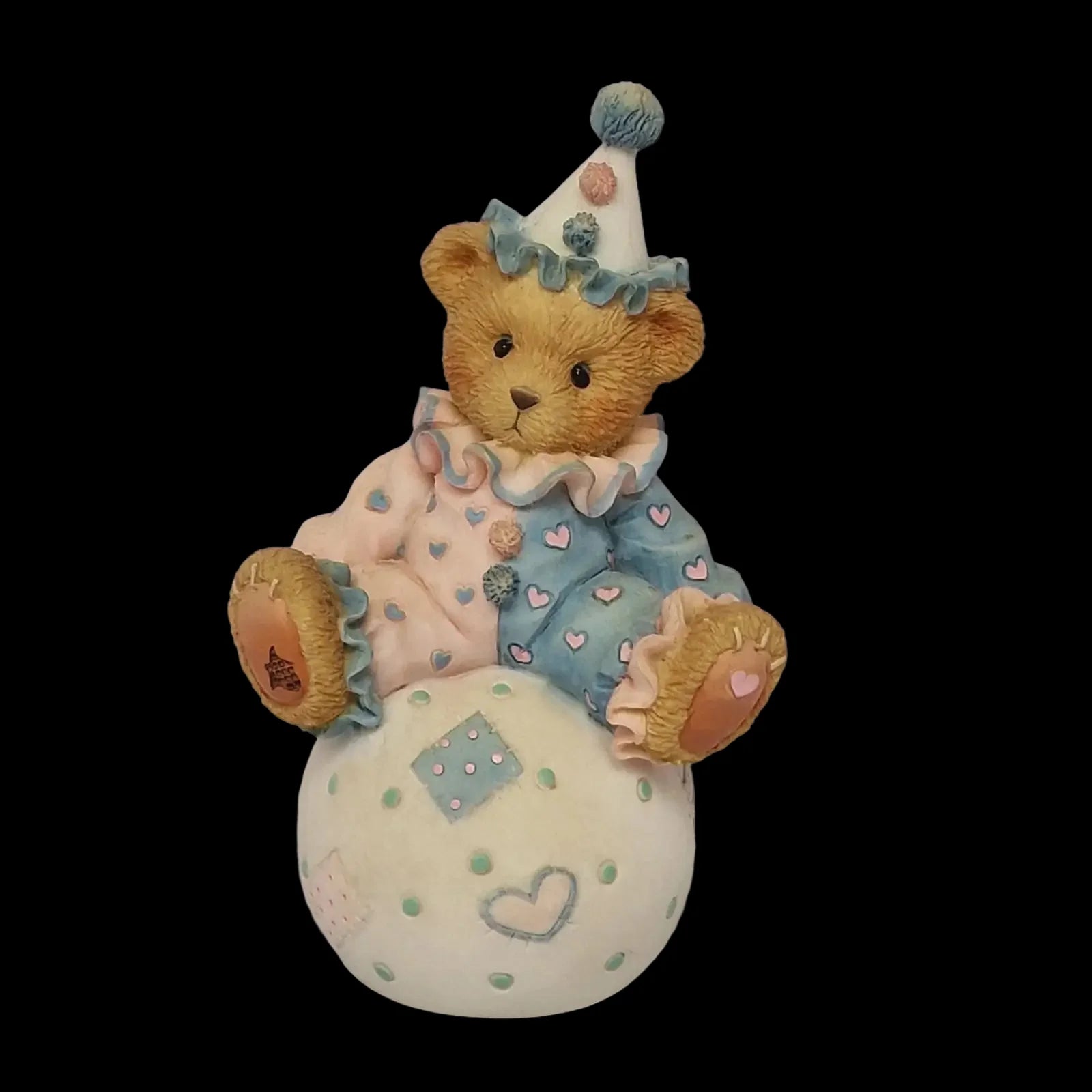 Cherished Teddies Wally Clown Ceramic Bear - Bears - 1