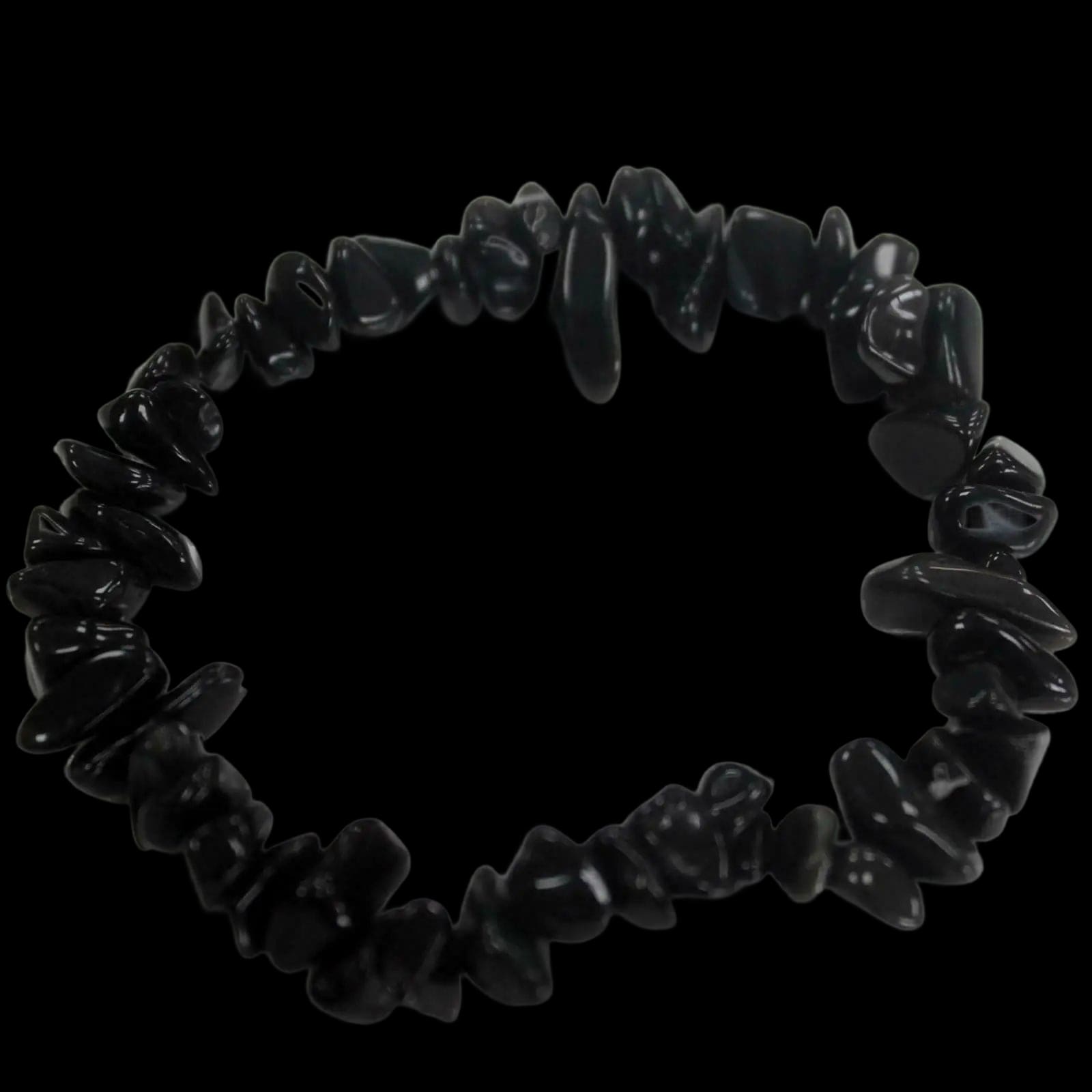 Chipstone Bracelet - Black Agate Gift - Bracelets - Ancient