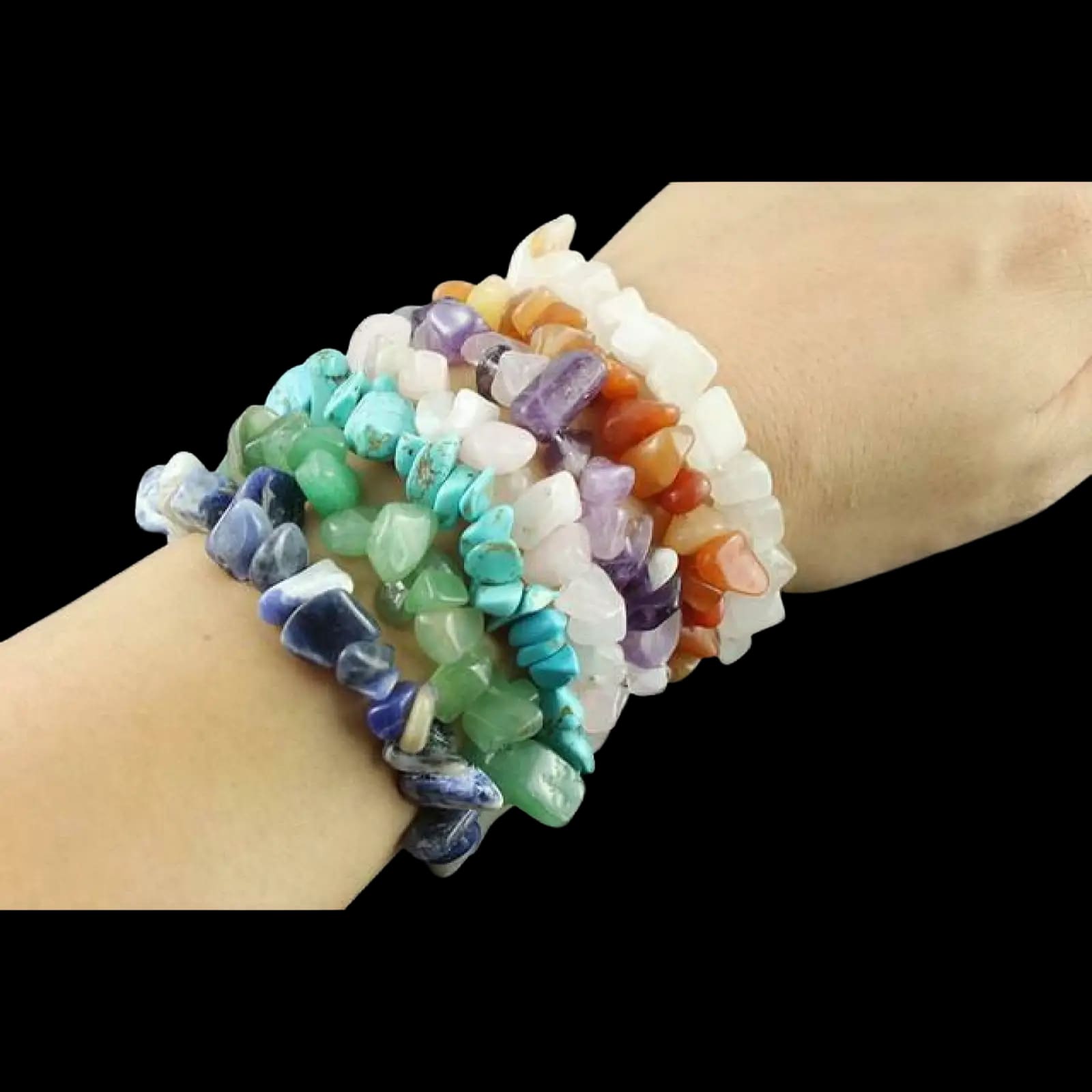 Chipstone Bracelet - Blood Garnet Gift - Bracelets