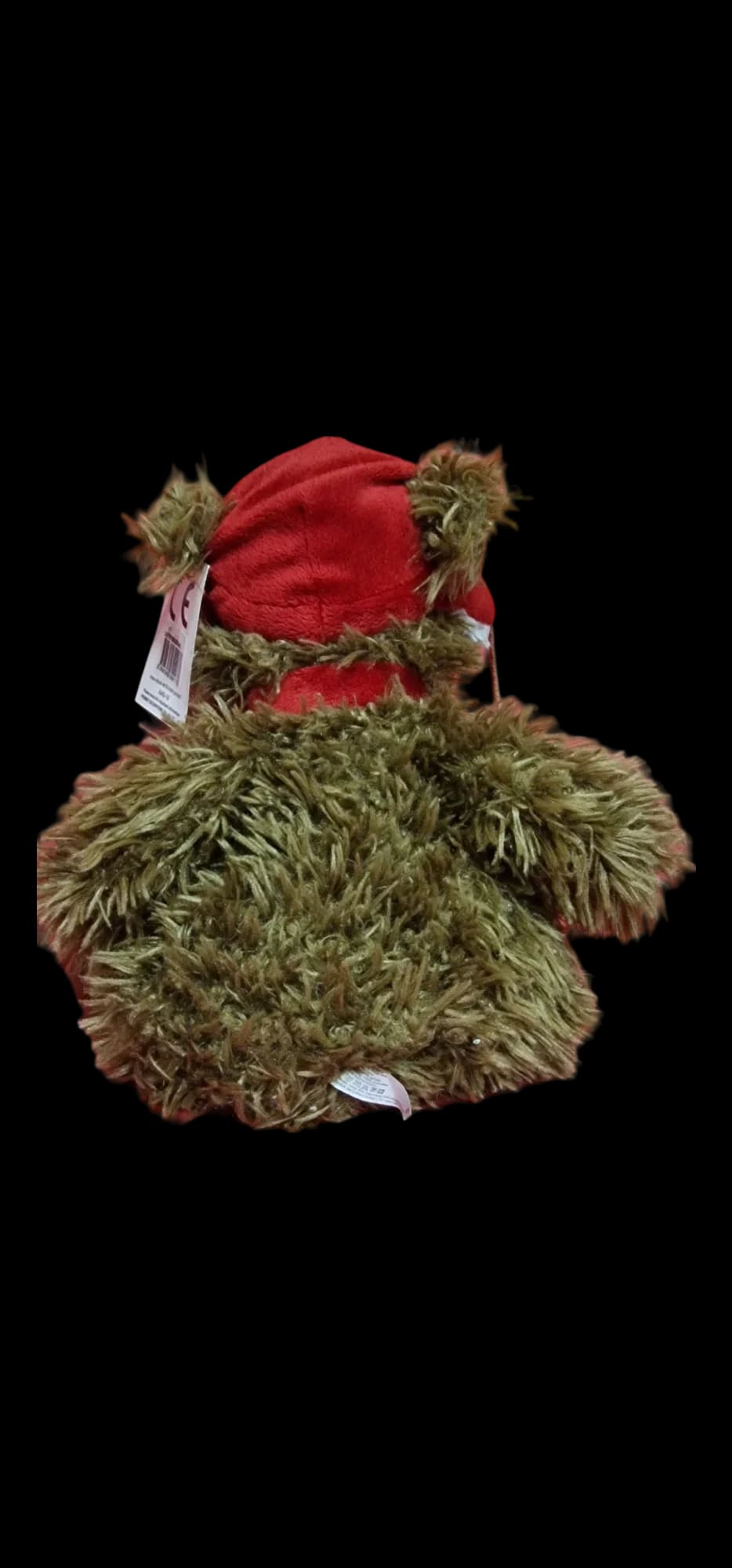 Christmas Teddy Bear Plush Soft Toy Wearing Red Hat