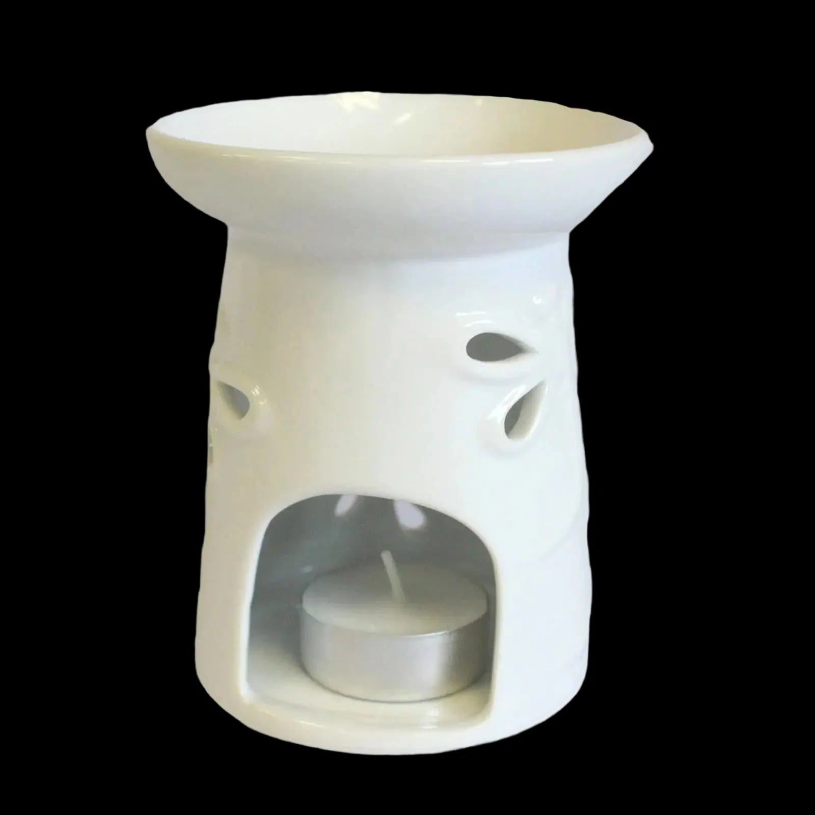 Classic White Oil Burner - Dragonfly - & Wax Warmers