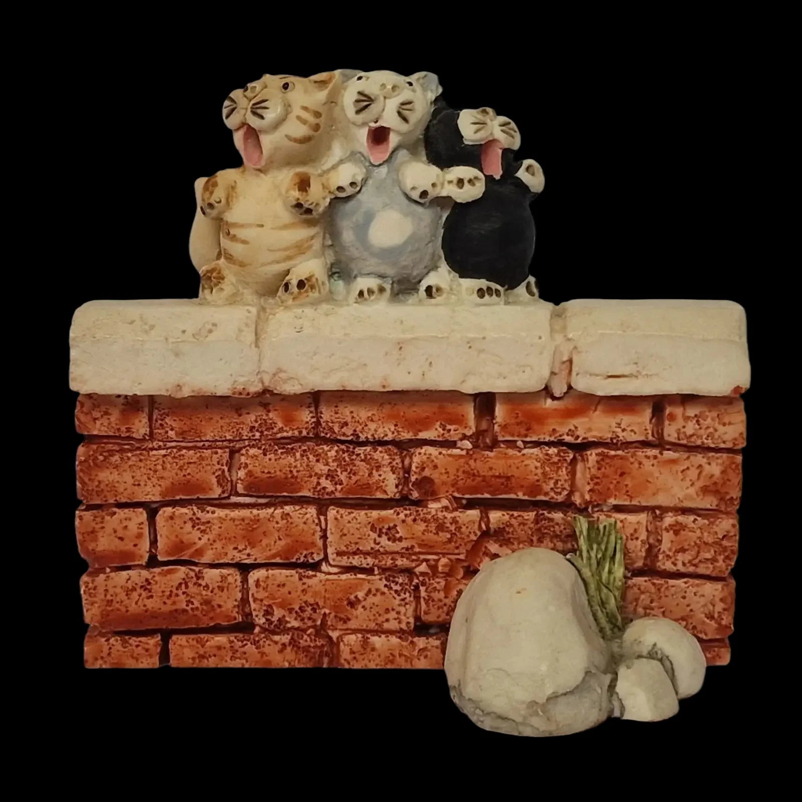 Colour Box Cats Chorus Ceramic Cat Collectable - Ornament
