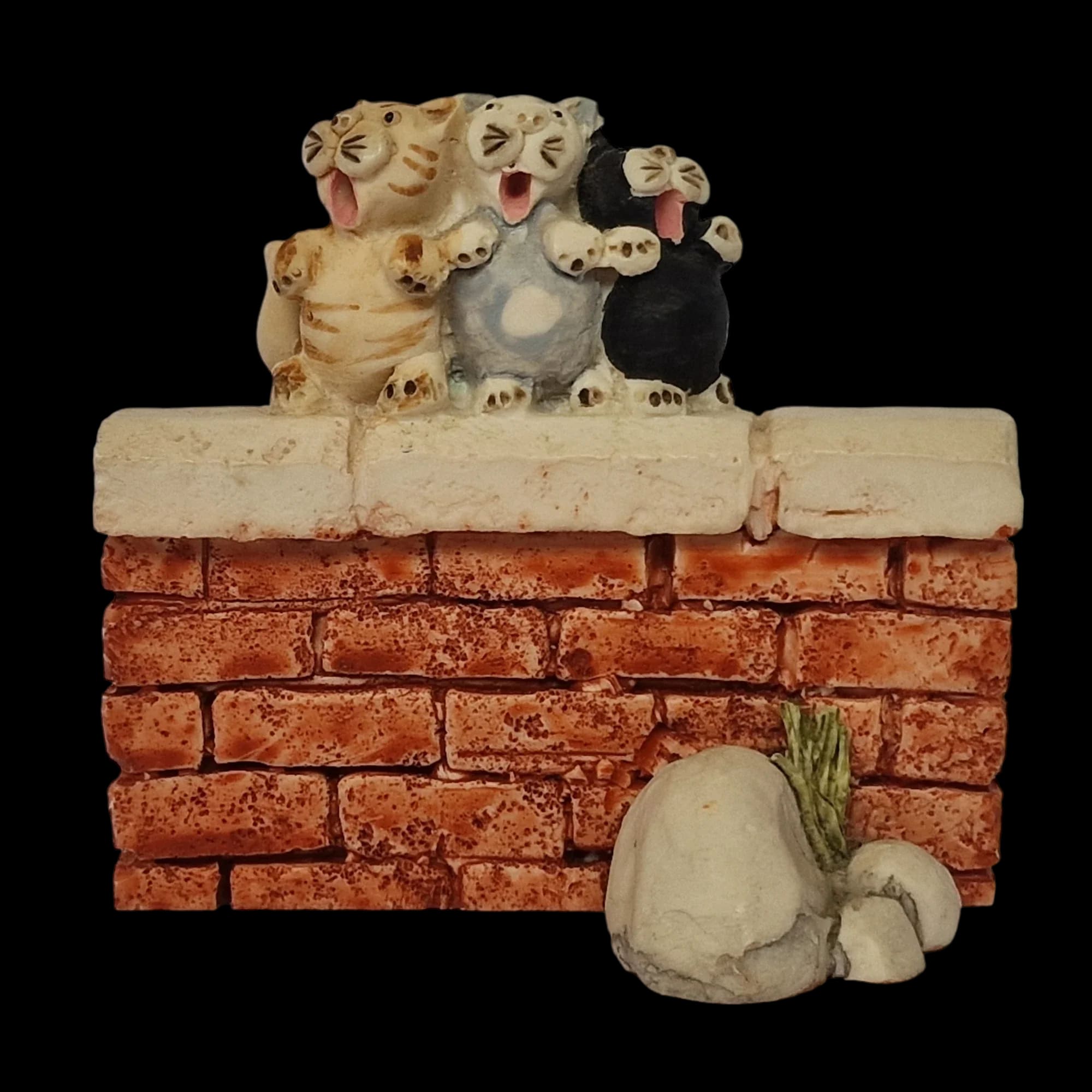 Colour Box Cats Chorus Ceramic Cat Collectable - Ornament