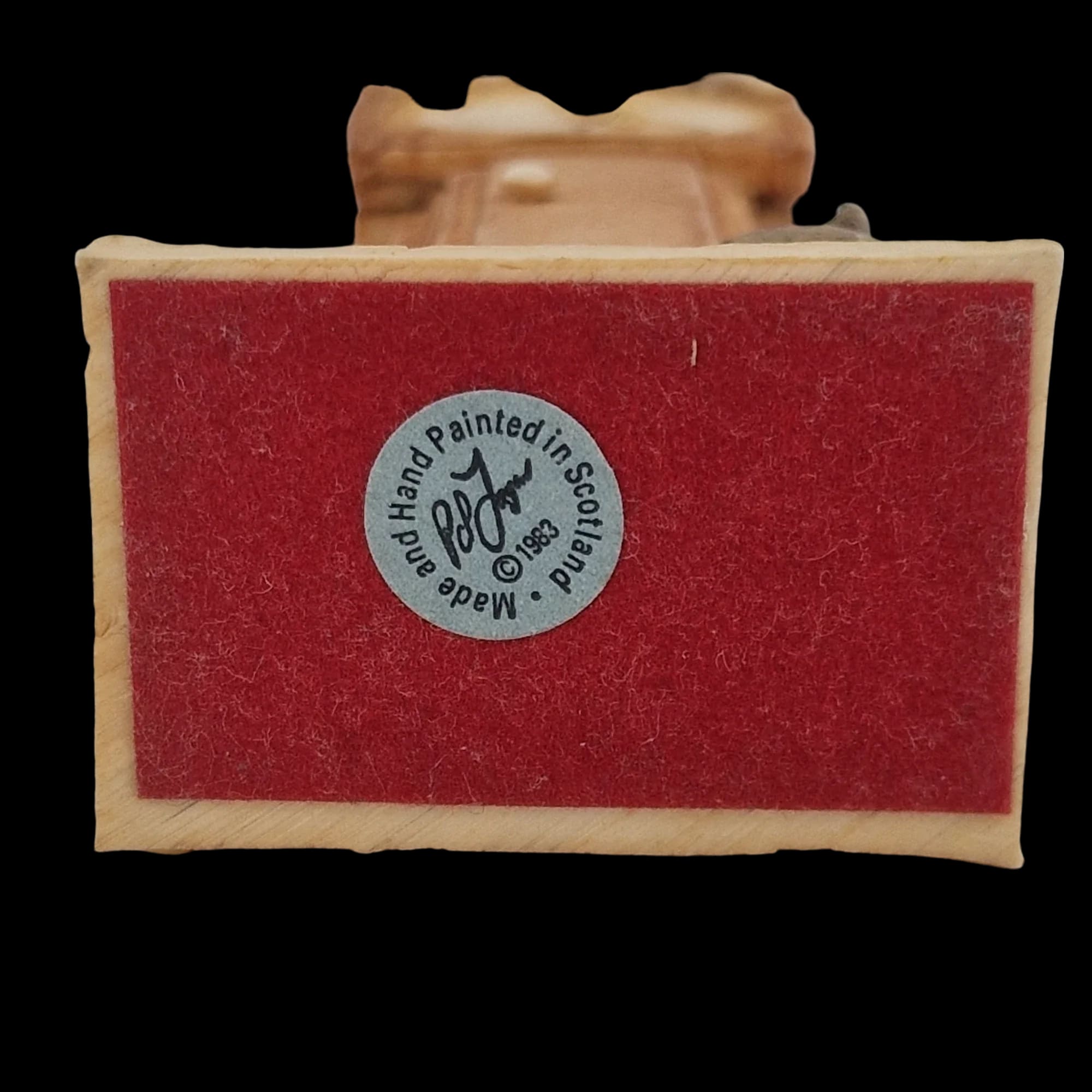 Colour Box Clock Tower Ceramic Cat Collectable - Ornament