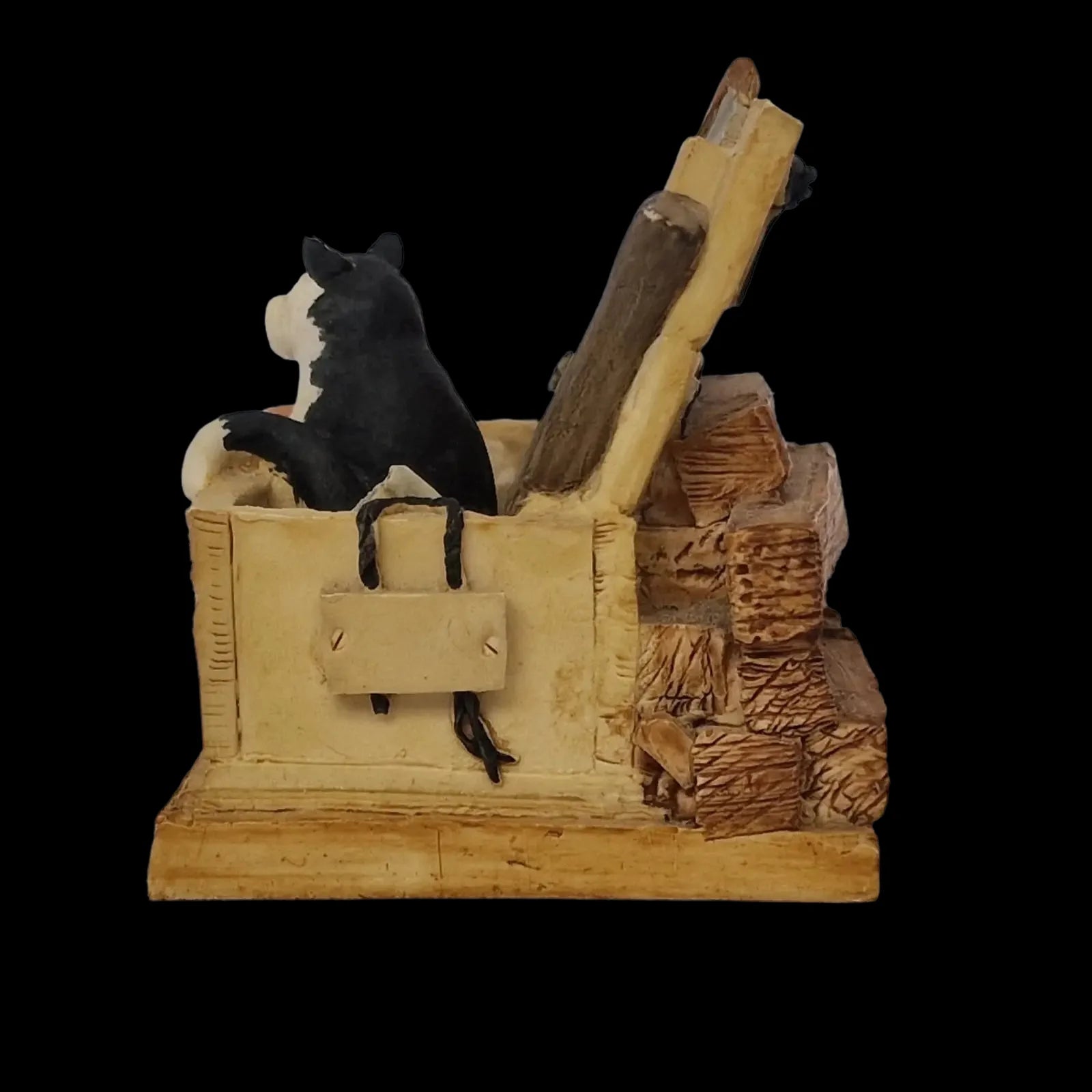 Colour Box Tool Ceramic Cat Collectable - Ornament - 3