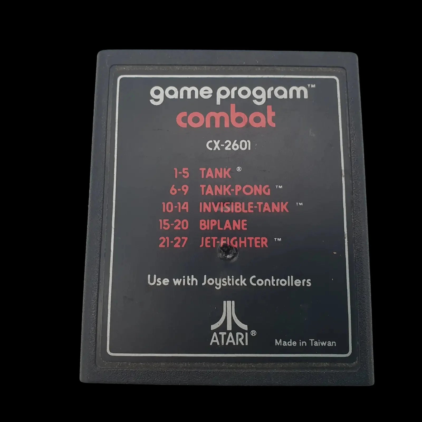 Combat Cx2601 Atari 2600 Avs Video Game Vintage - Games - 1