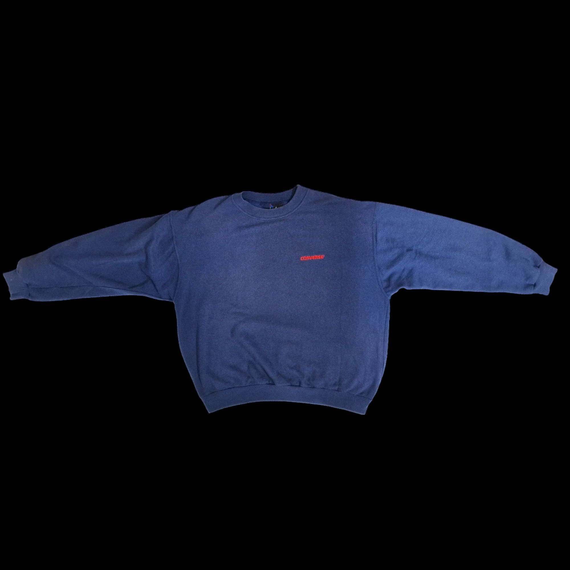 Converse Blue Crew Neck Jumper UK Large - Jumpers - 3 - 3363