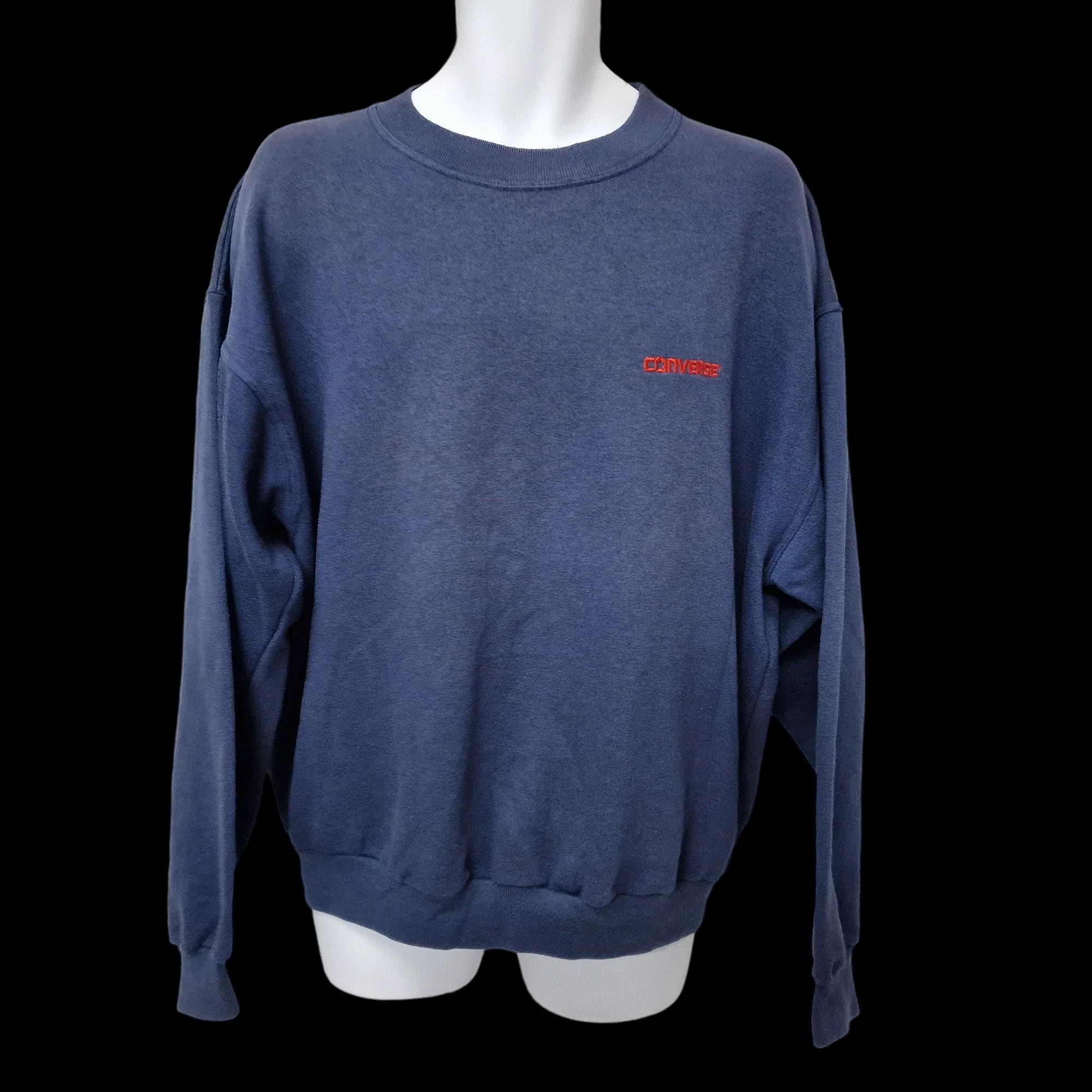 Converse Blue Crew Neck Jumper UK Large - Jumpers - 1 - 3363