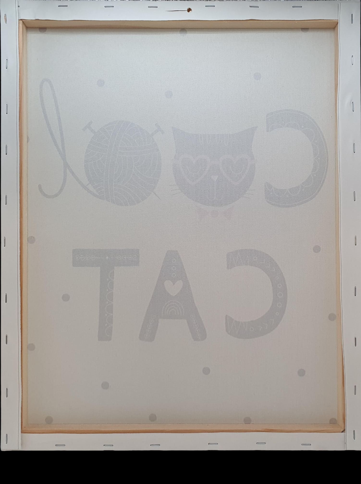 Cool Cat Canvas Picture Large Gift - Pictures - Unbranded