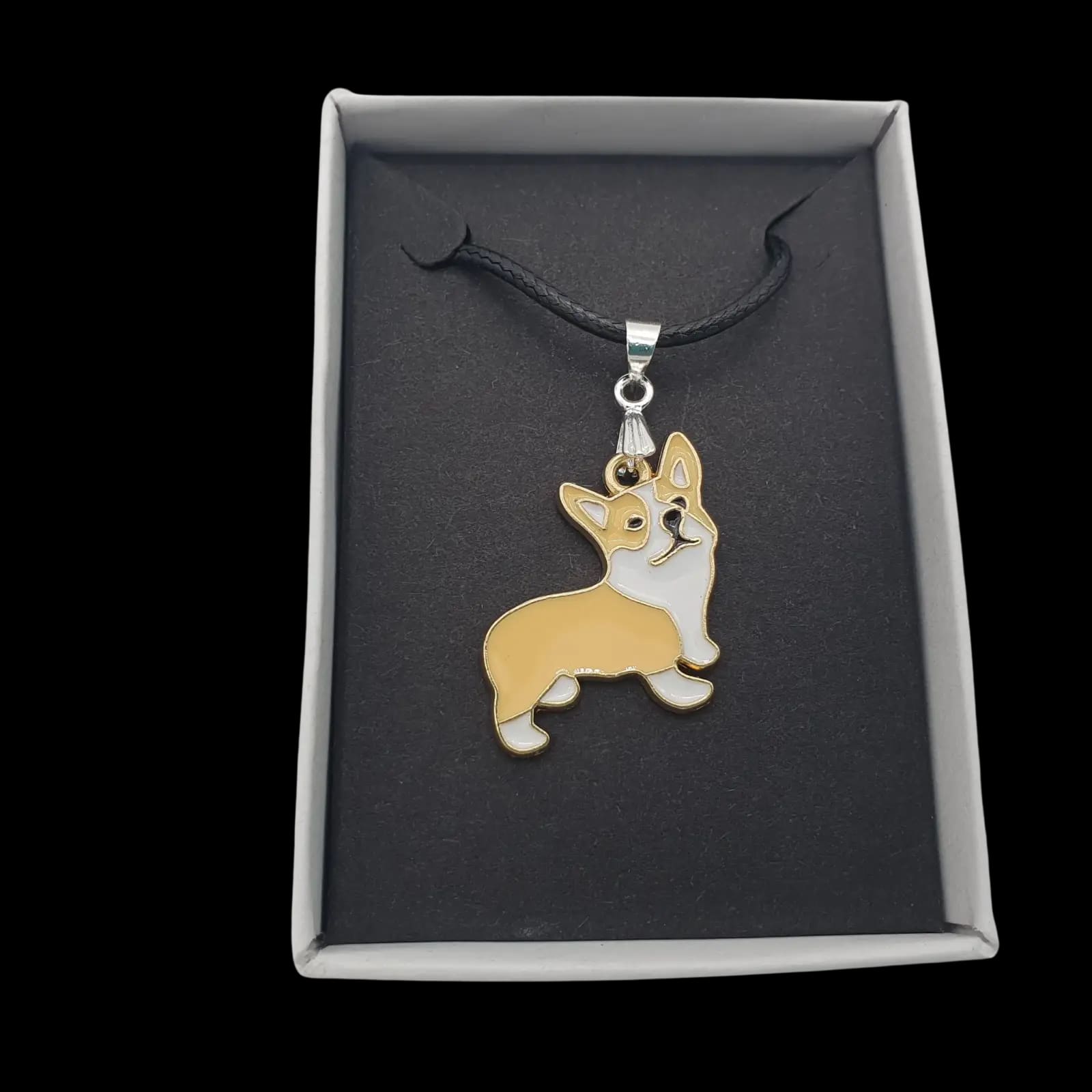 Corgi Dog Puppy Necklace Pendant Charm Handmade Fashion