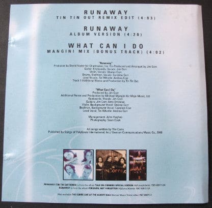 The Corrs - Runaway (cd Single Re)- Preloved - CD