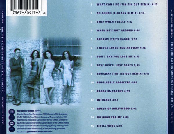 The Corrs - Talk On Corners (cd Album S/edition) - Preloved