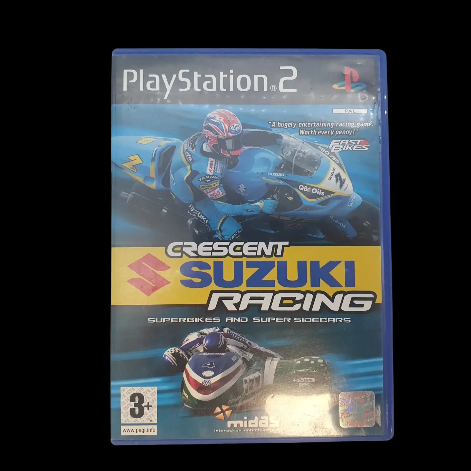 Crescent Suzuki Racing Sony Playstation 2 Ps2 Midas 2004