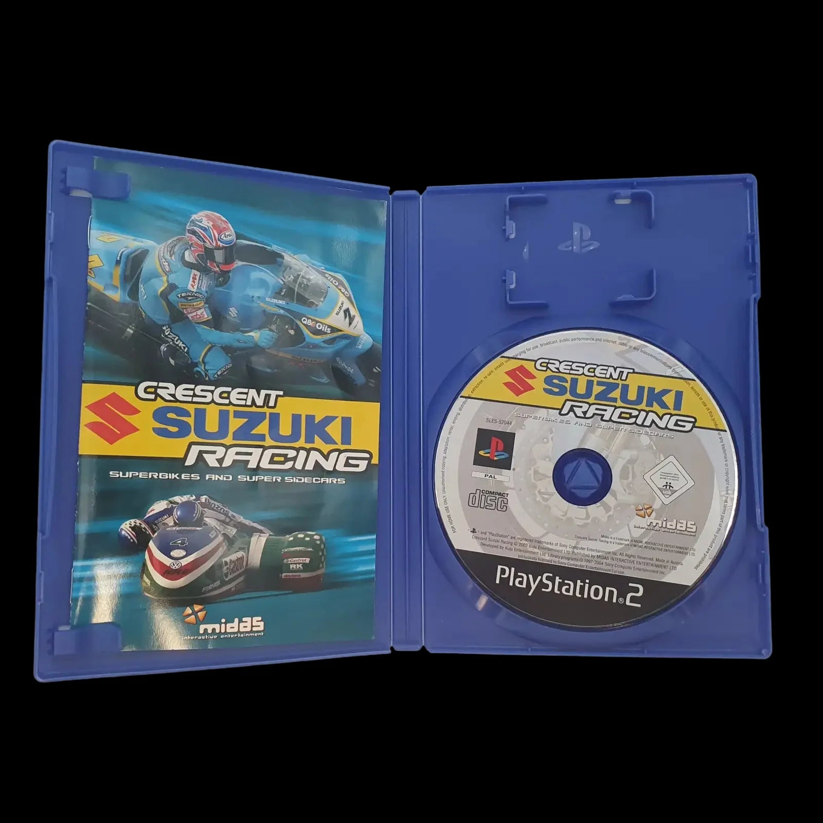 Crescent Suzuki Racing Sony Playstation 2 Ps2 Midas 2004