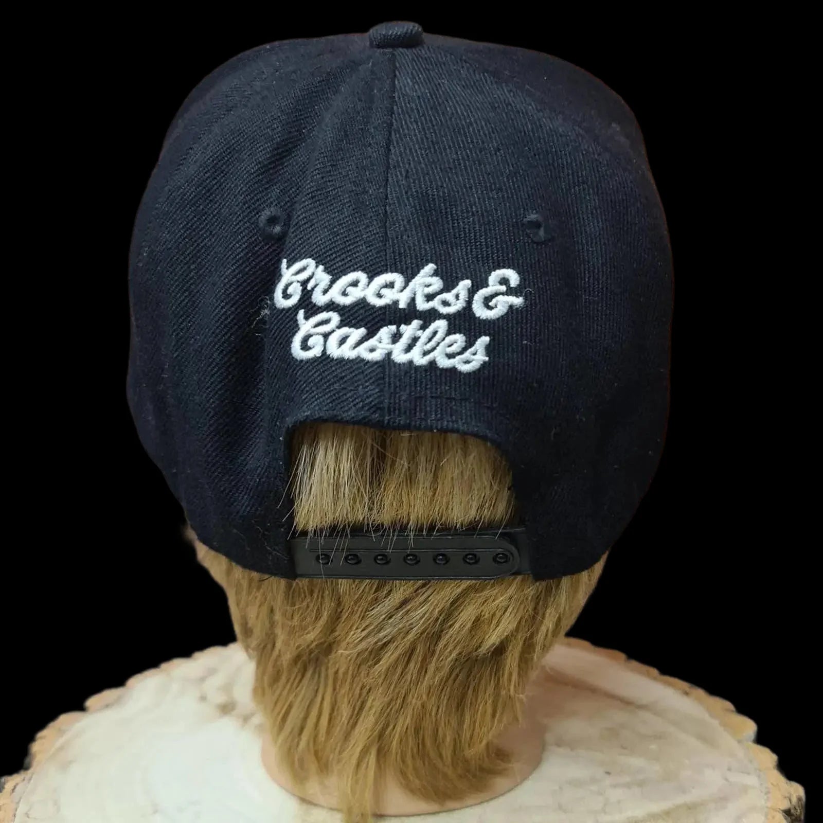 Crooks Castles Black Cap - Hats - & - 3 - 641