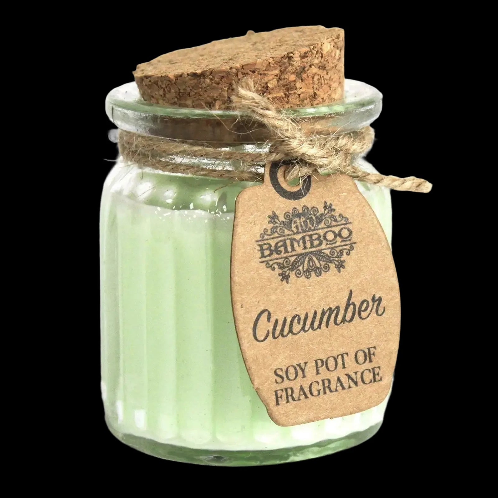 Cucumber Soy Pot Of Fragrance Candles - Ancient Wisdom - 1
