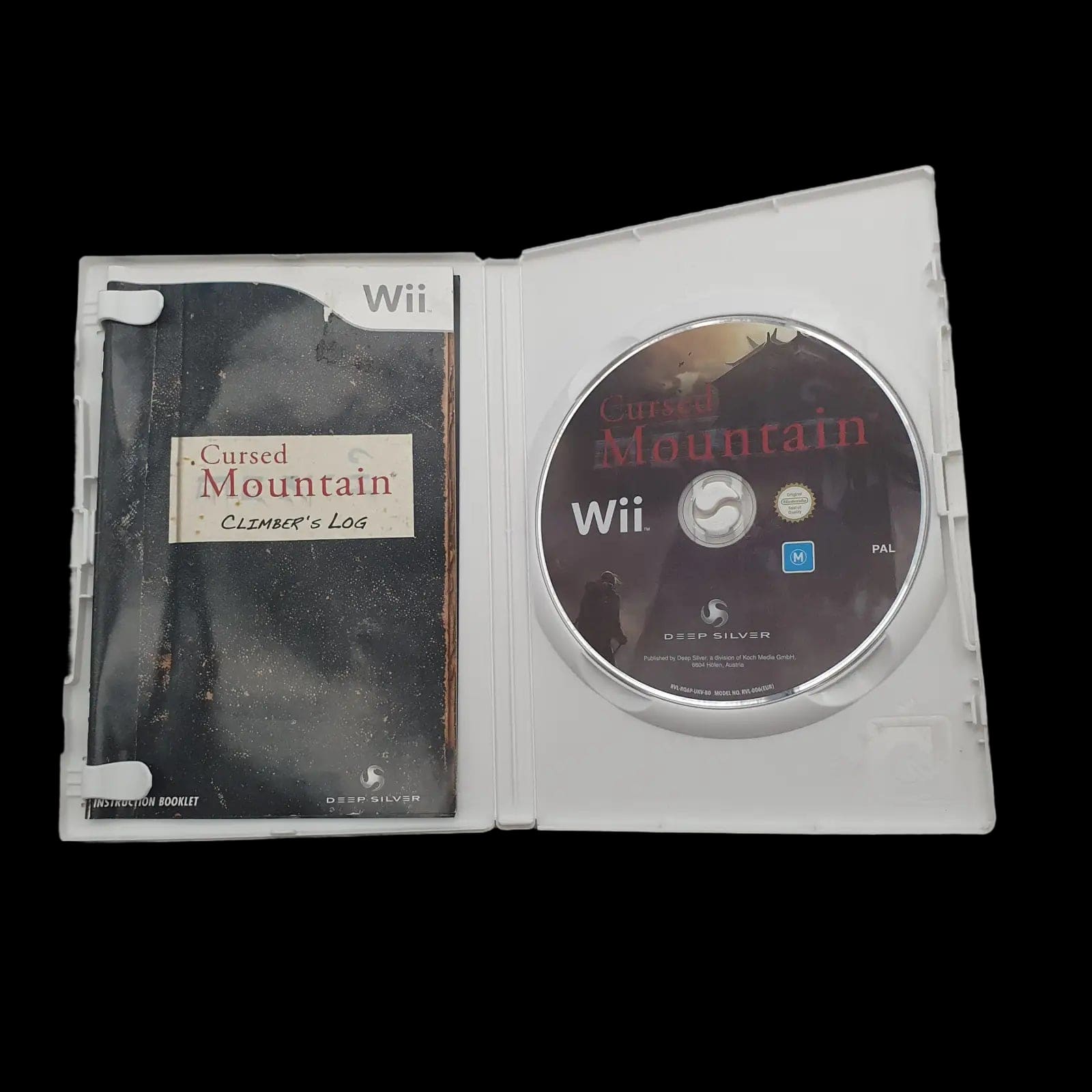 Cursed Mountain Nintendo Wii Deep Silver 2009 Video Game