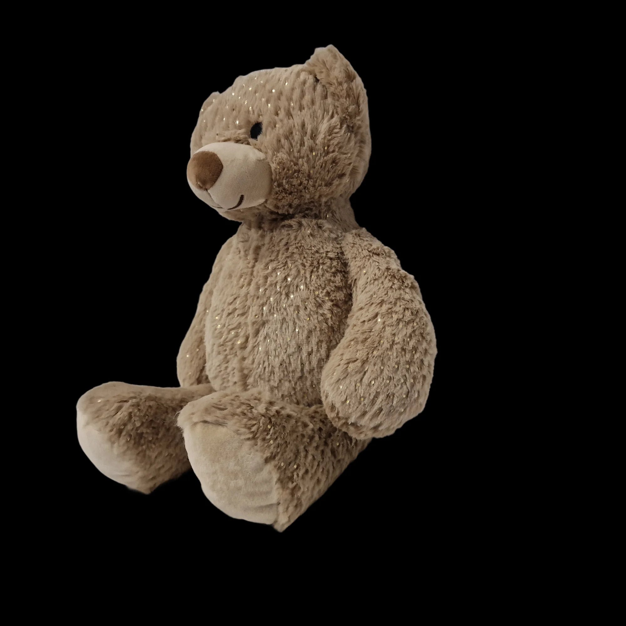 Damart Brown Glitter Teddy Bear Medium Plush - DaMart - 5