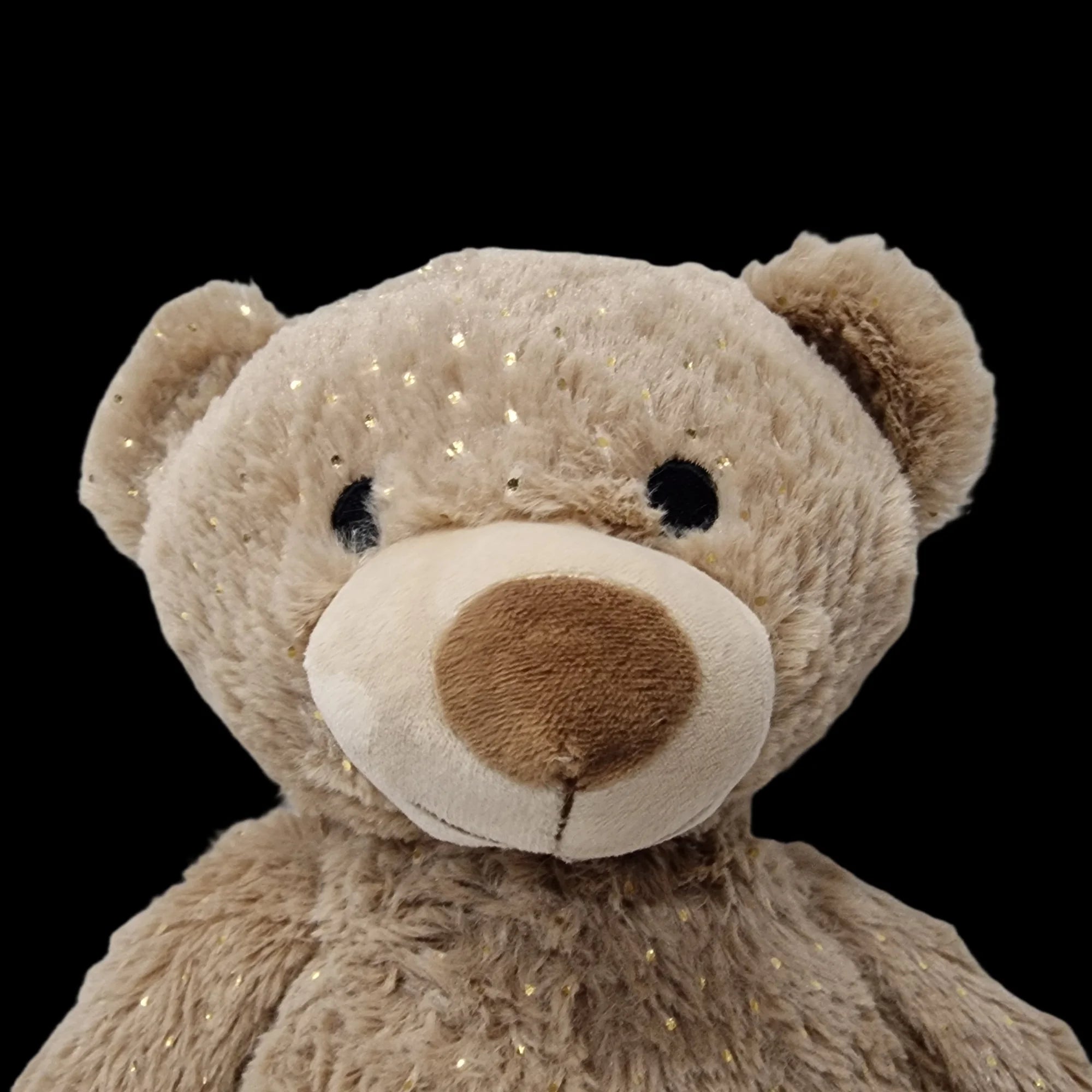 Damart Brown Glitter Teddy Bear Medium Plush - DaMart - 2