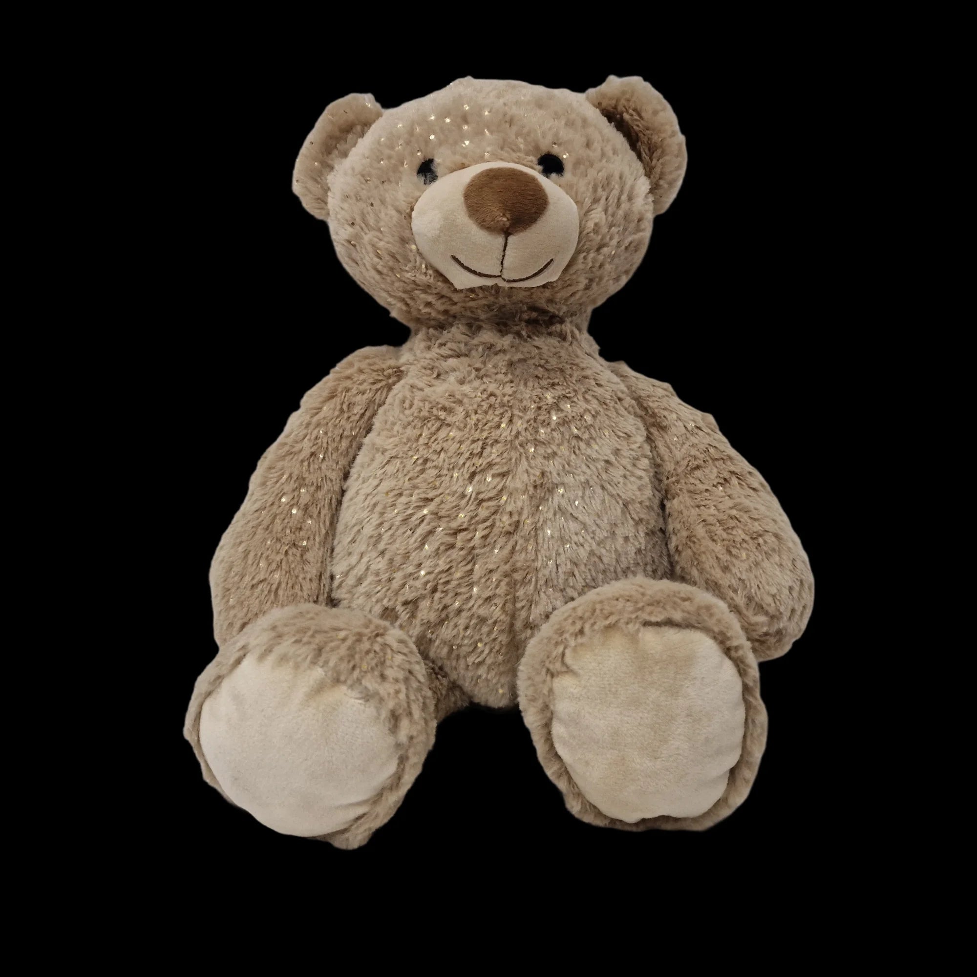 Damart Brown Glitter Teddy Bear Medium Plush - DaMart - 1