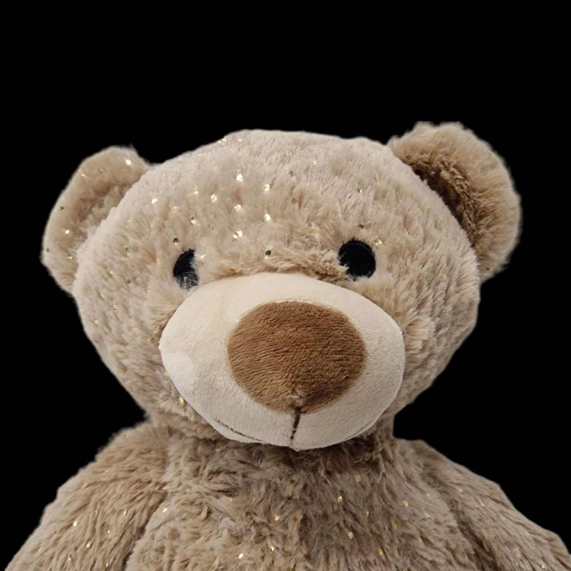 Damart Brown Glitter Teddy Bear Medium Plush - DaMart - 5