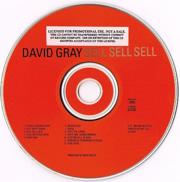 David Gray - Sell (cd Album) - Preloved - CD - EMI,EMI - 5