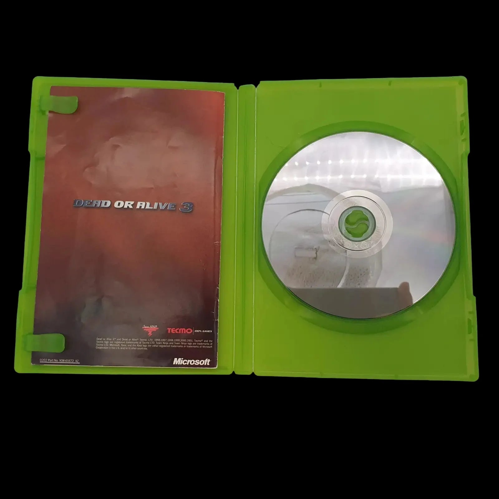 Dead Or Alive 3 Xbox Original Tecmo 2001 Video Game Cib