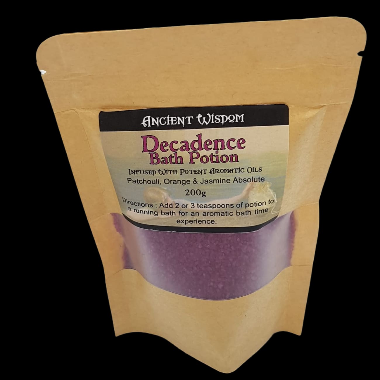 Decadence Bath Salts Potion Muscle Relax Sea Salt