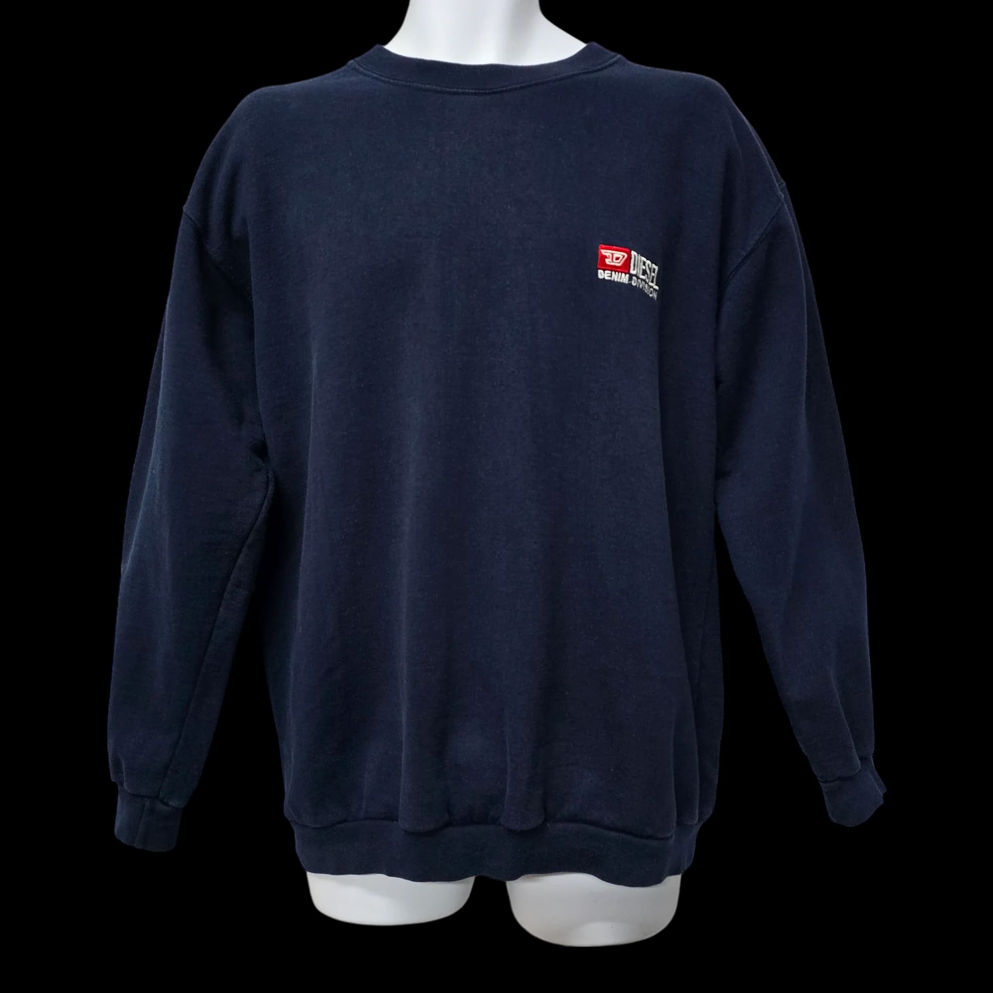 Diesel Navy Crew Neck Jumper UK XL - Jumpers - 1 - 3439