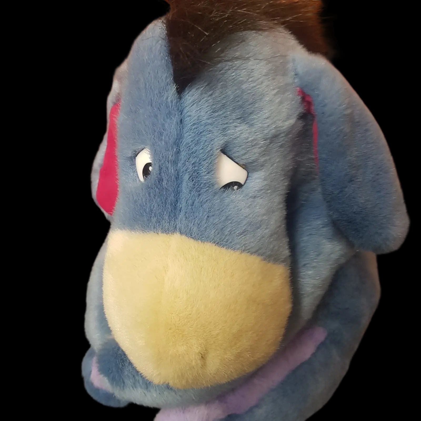 Disney Eeyore Donkey Plush Soft Toy with Detachable Tail