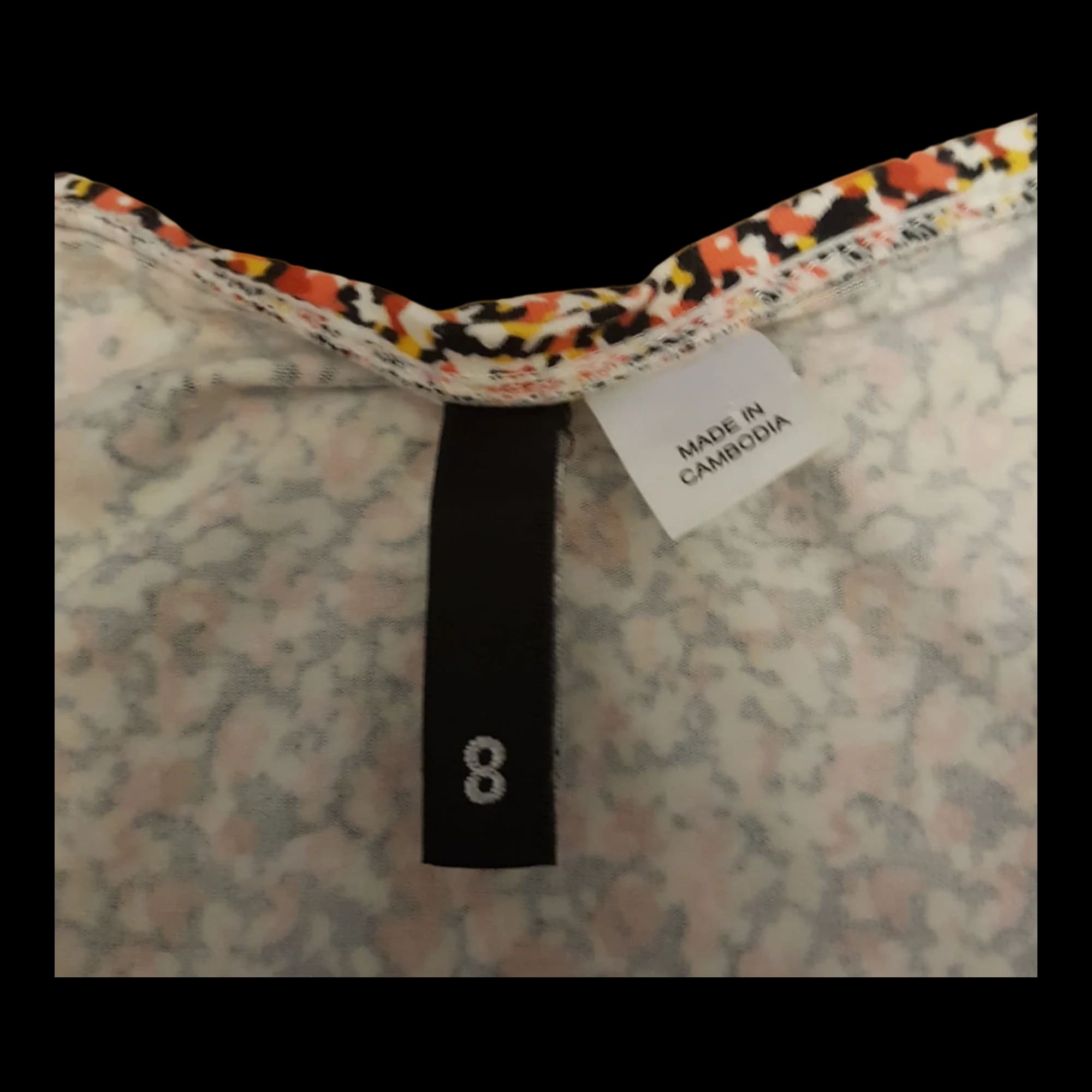 Divided Floral Skater Dress UK 8 - Dresses - 5 - 1809