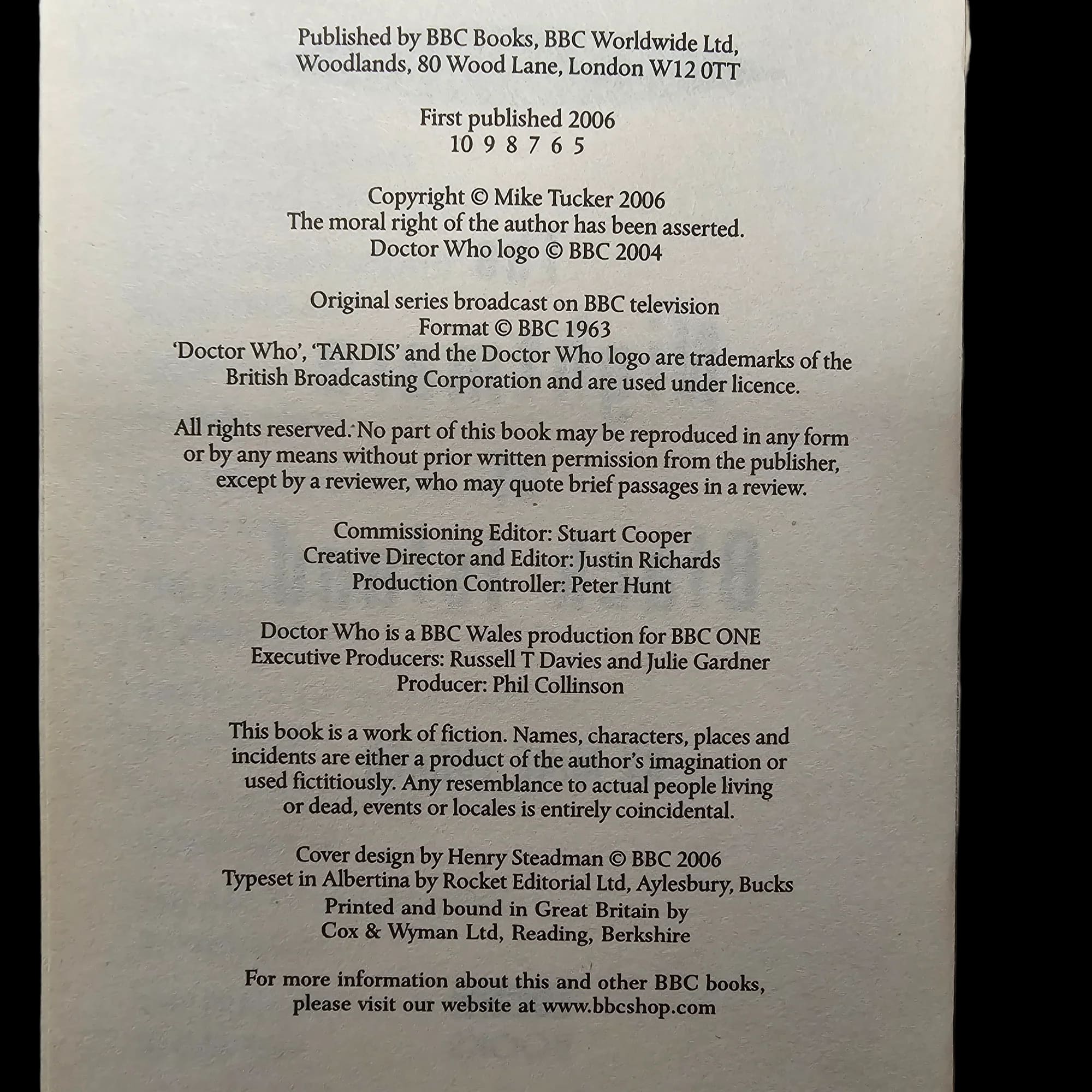 Doctor Who the Collection Books BBC 9781846074516 - Cox &