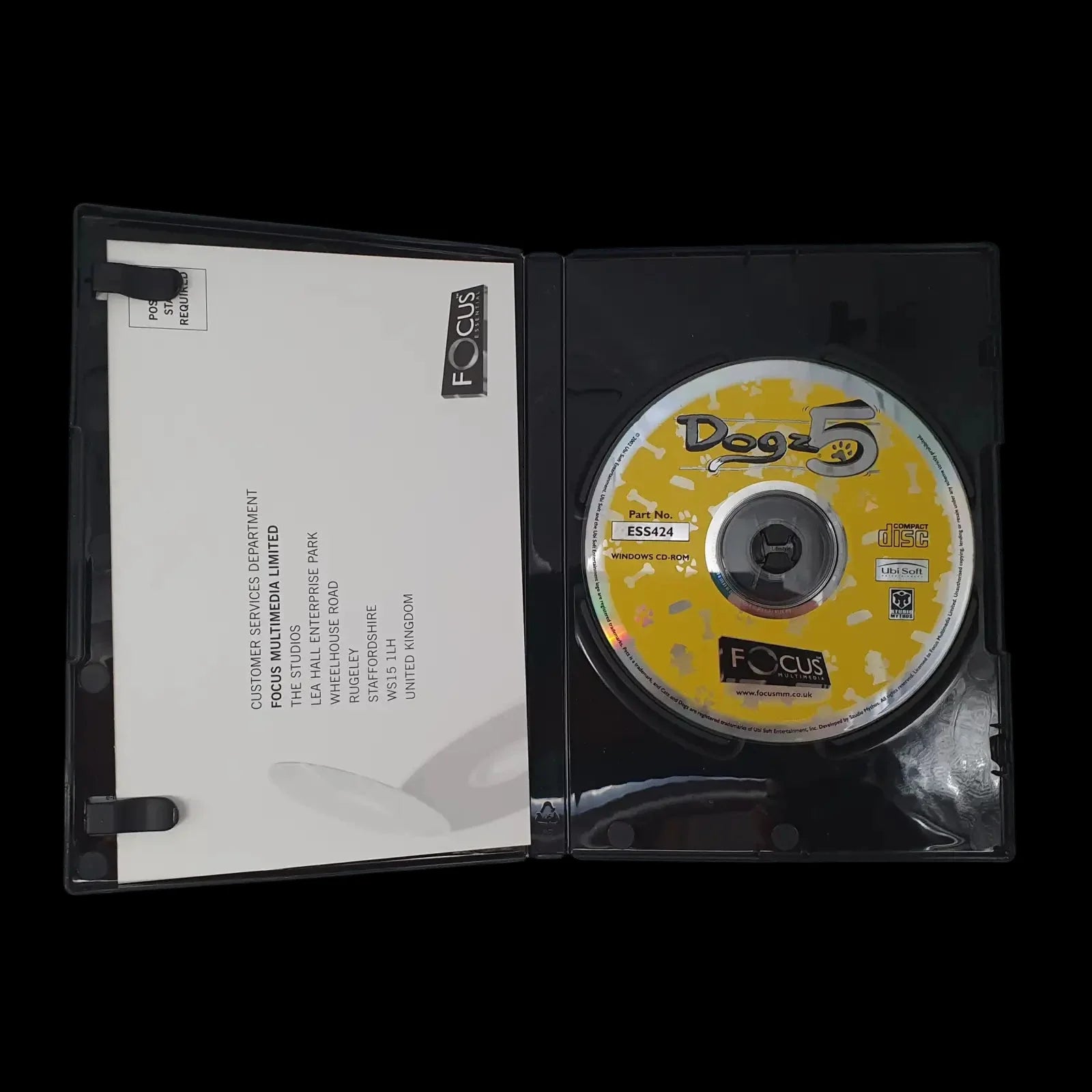 Dogz 5 Pc Ubisoft 2002 Video Game Vintage - Games - 3 - 2473