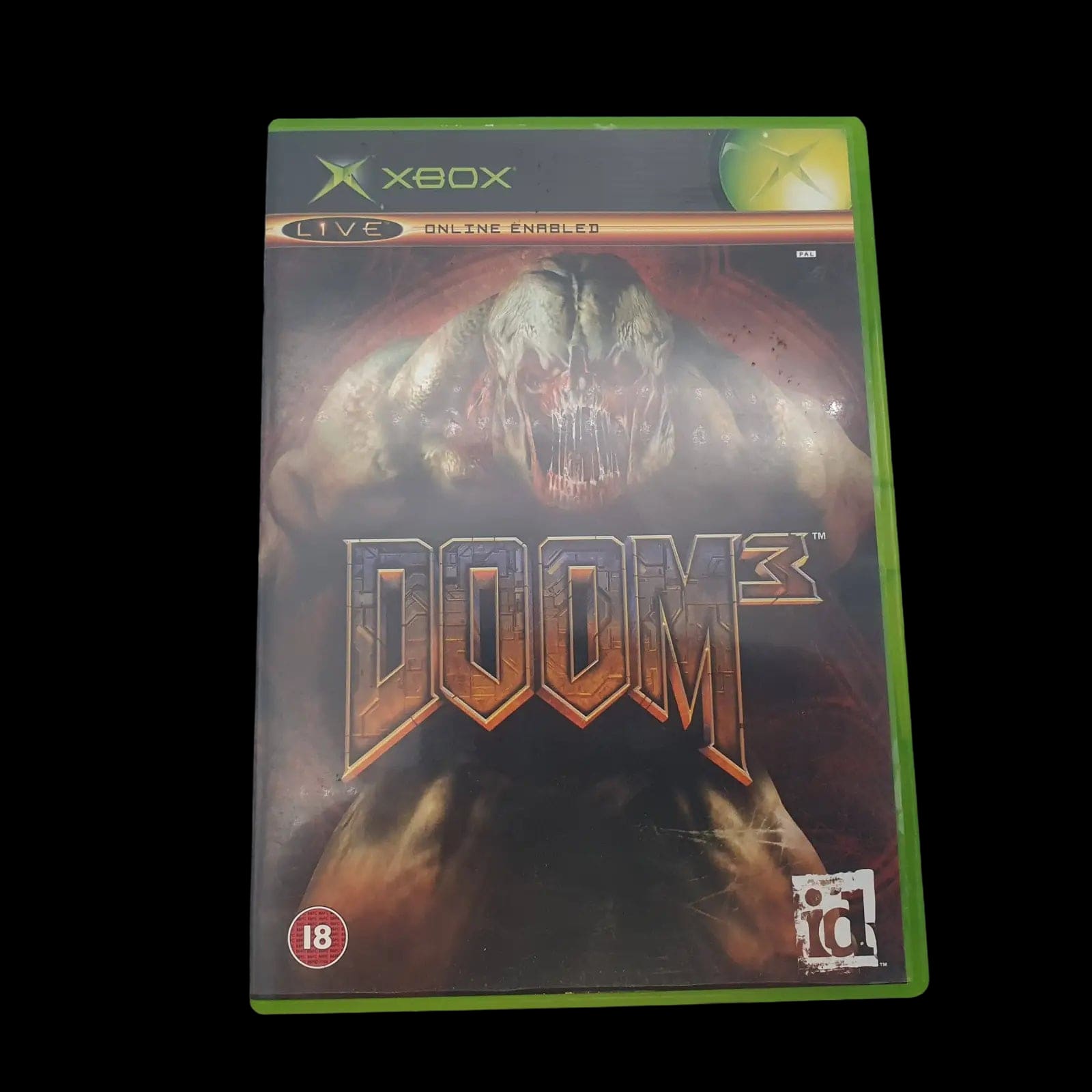 Doom 3 Original Xbox Id Software 2005 Video Game Cib