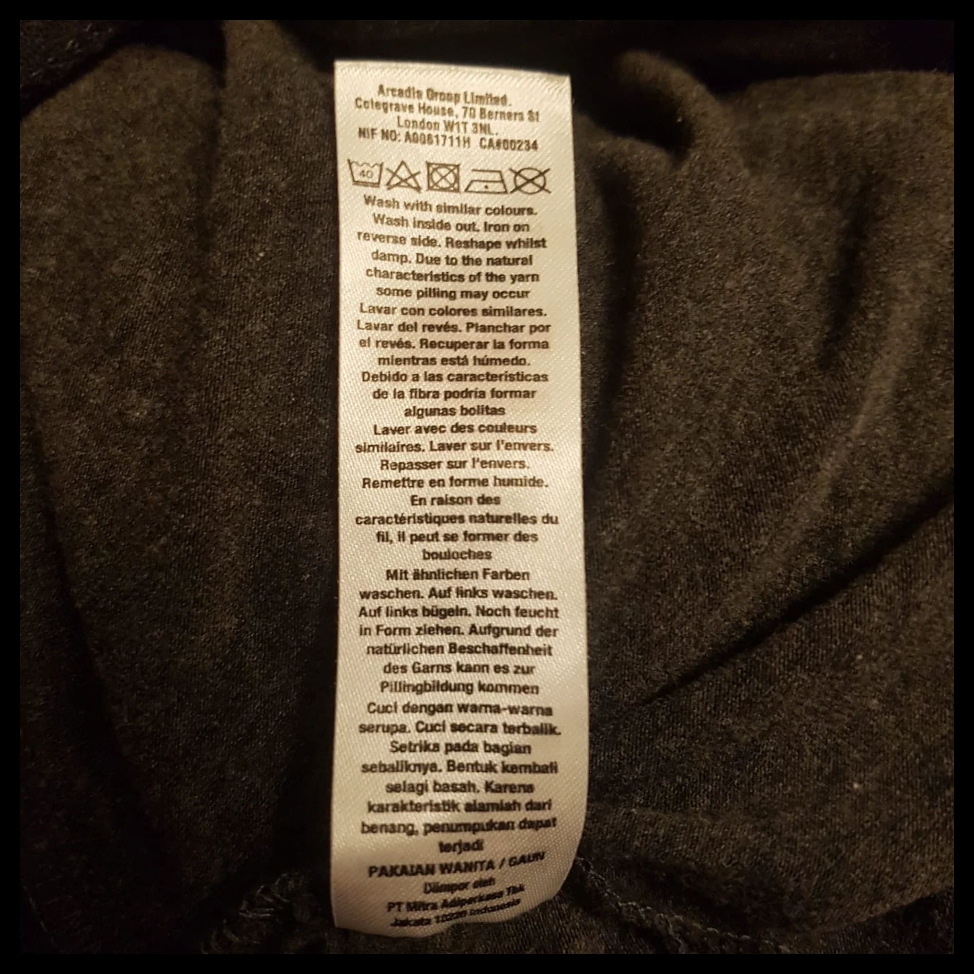 Dorothy Perkins Maternity Grey Wrap Dress Uk 8 - Dresses