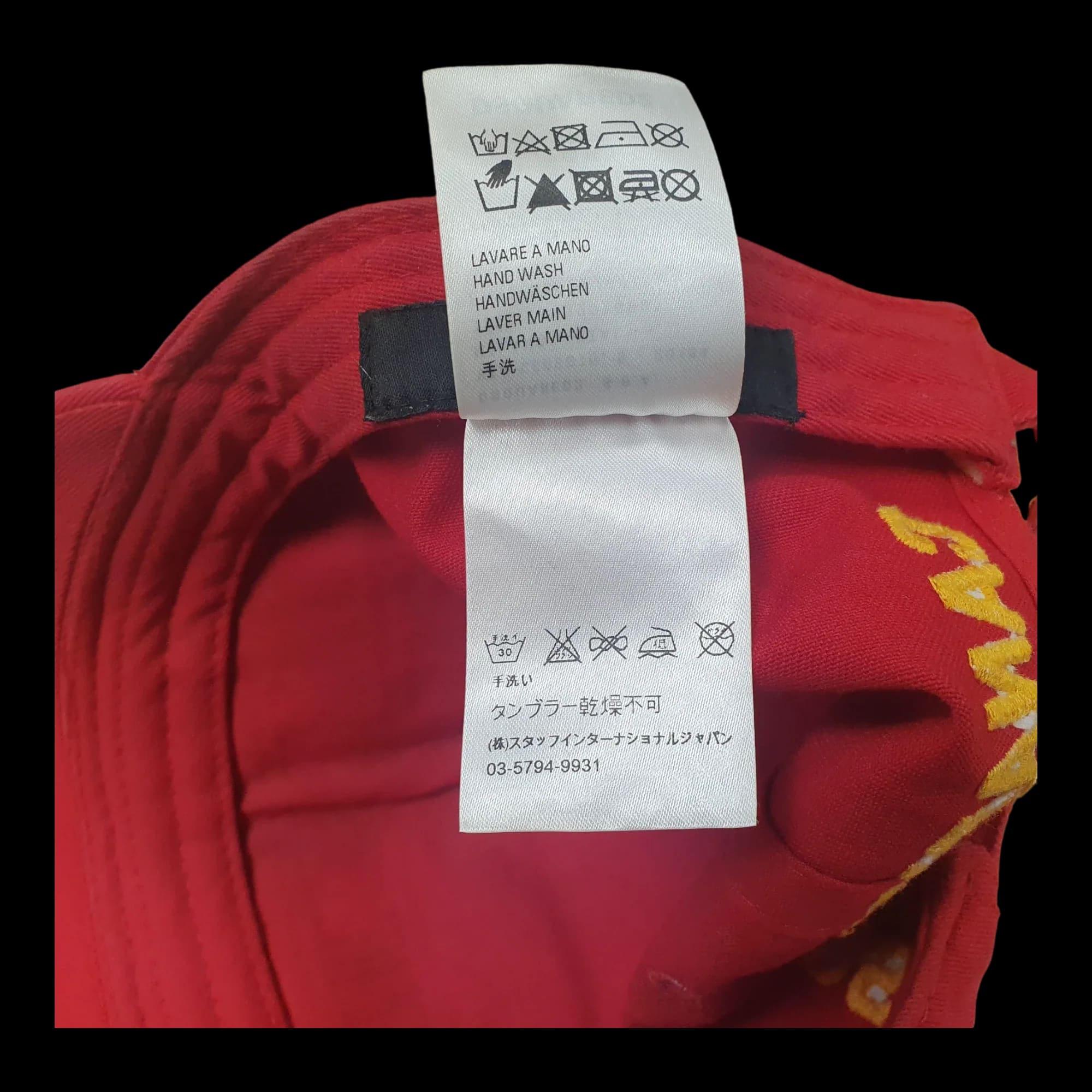 Dsquared2 Canadian Bros Red Distressed Cap - Hats - 6 - 1910