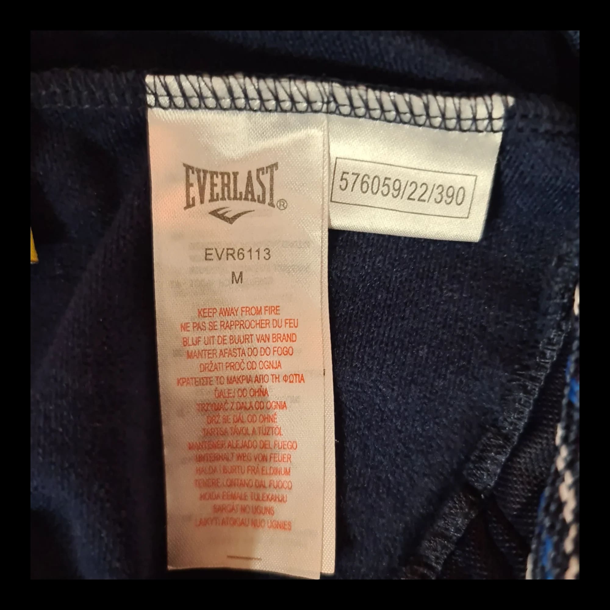 Everlast Bronx Navy Joggers UK Medium - 5 - 699